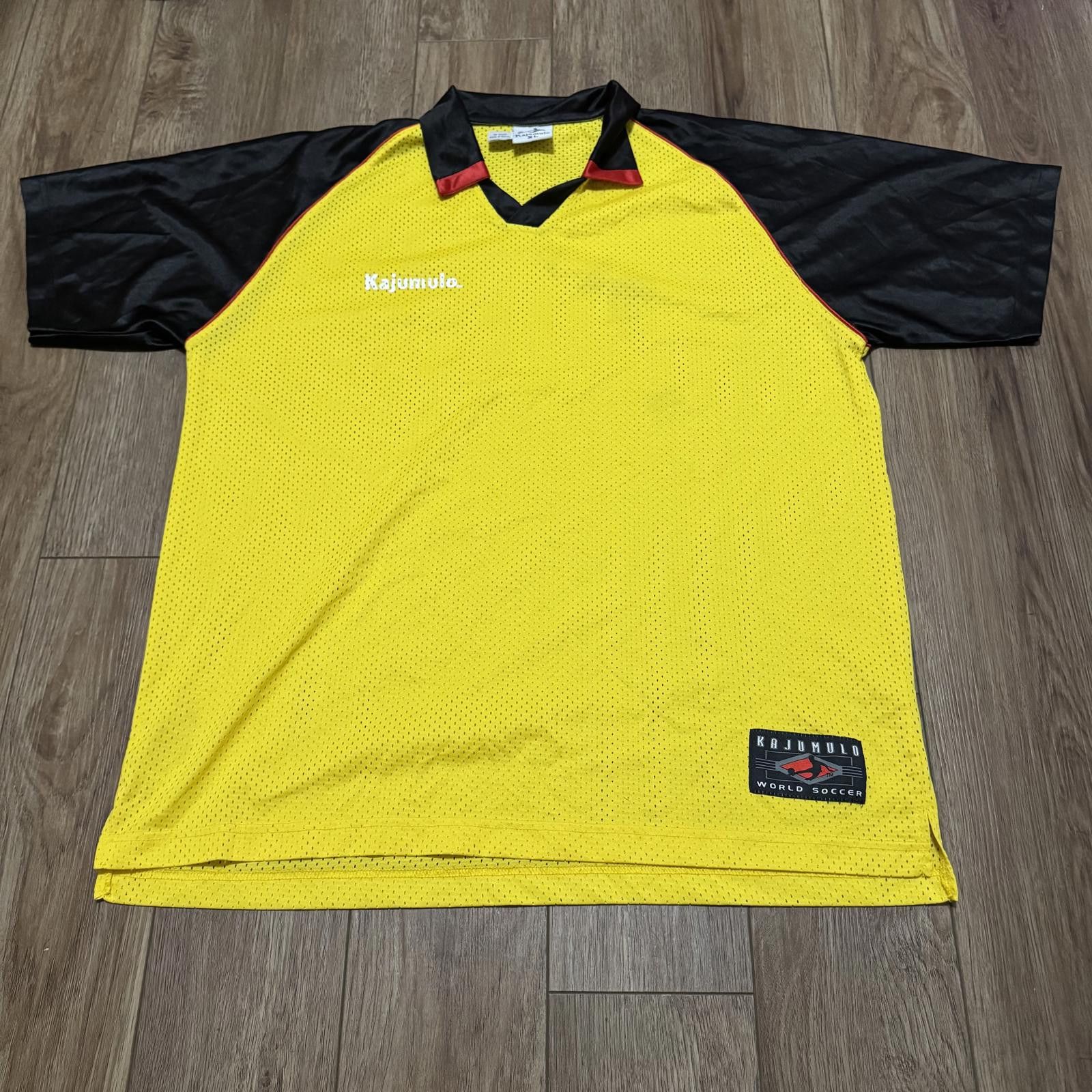 Other Vintage 90s Football Kajumulo World Soccer Jersey Size US XL / EU 56 / 4 - 1 Thumbnail