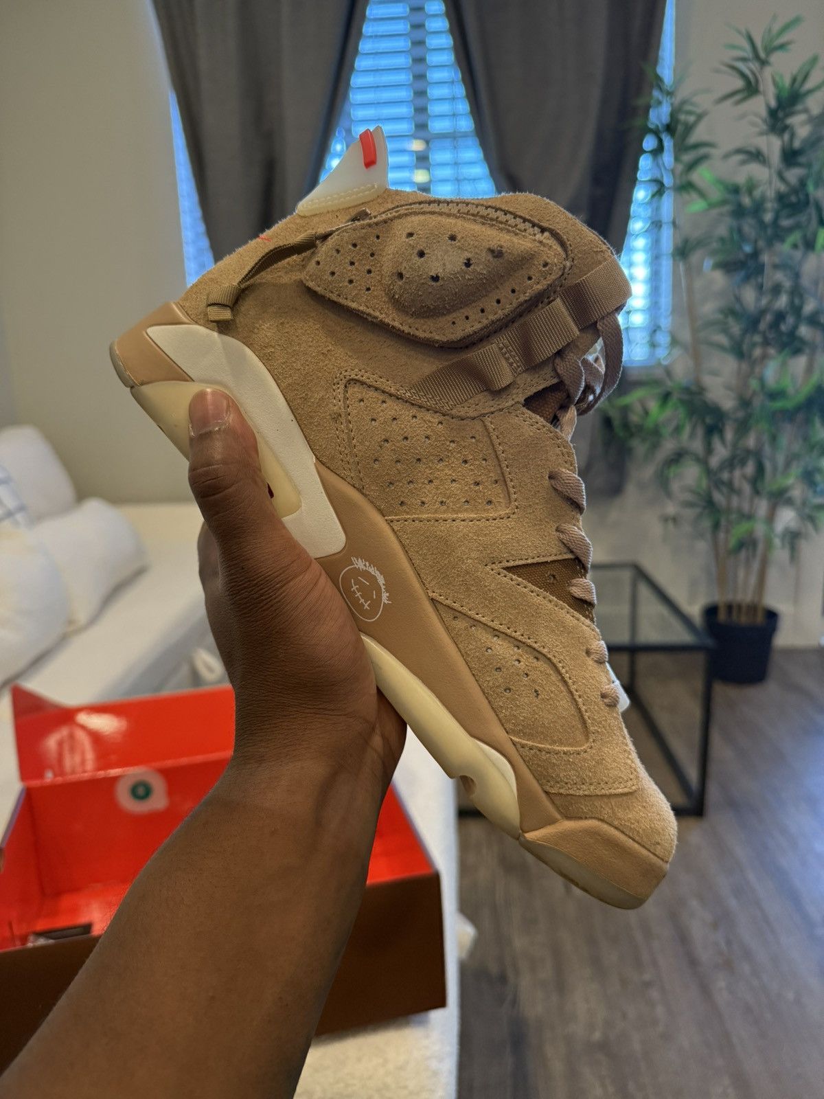 Jordan Brand × Travis Scott Travis Scott x Air Jordan 6 Retro ‘British Khaki’ Size US 11 / EU 44 - 13 Thumbnail