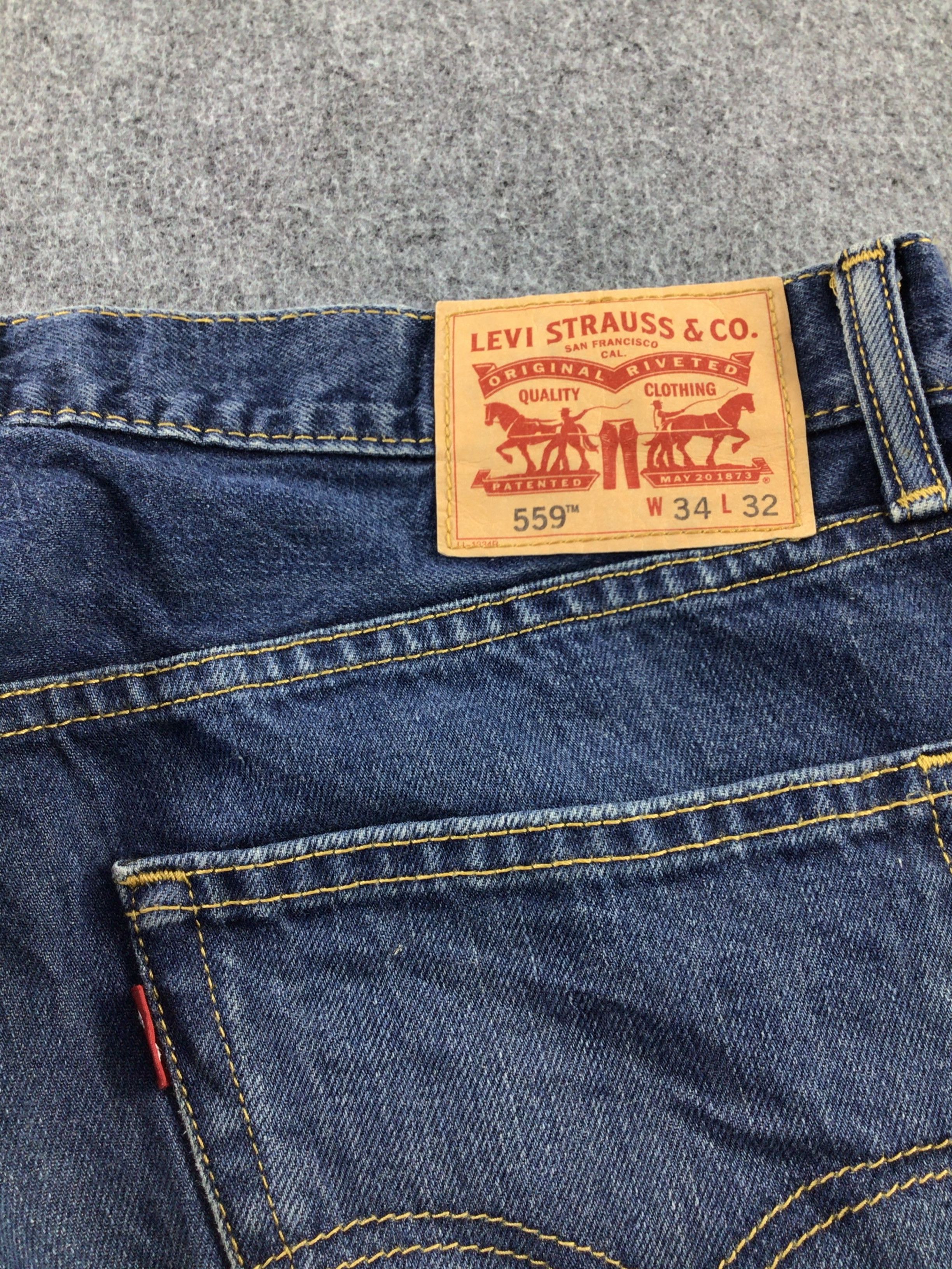 Levi's Vintage Levis 559 Jeans-J717 Size US 36 / EU 52 - 5 Thumbnail