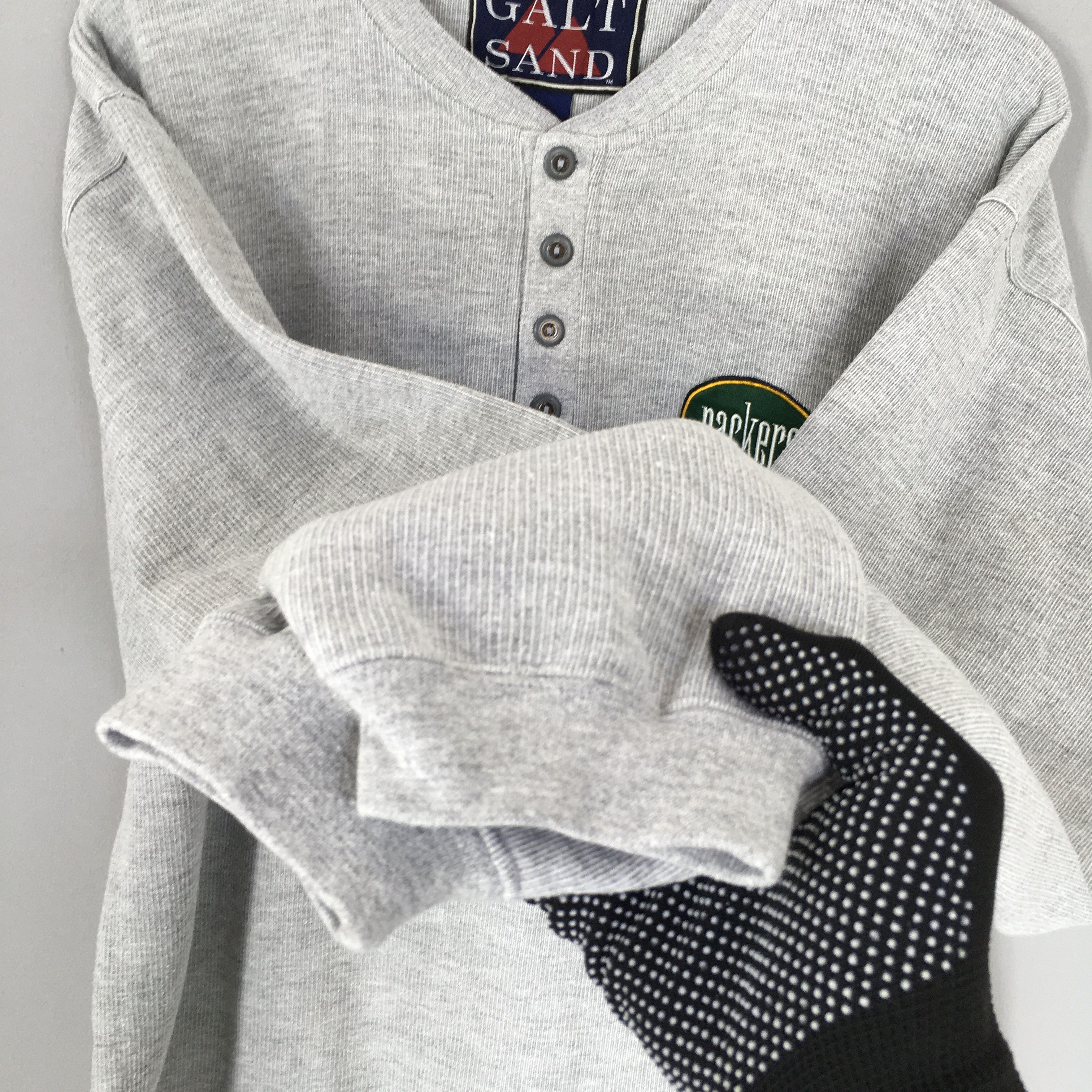 NFL × Vintage Vintage Green Bay Packers NFL Button Jumper Medium Size US M / EU 48-50 / 2 - 4 Thumbnail