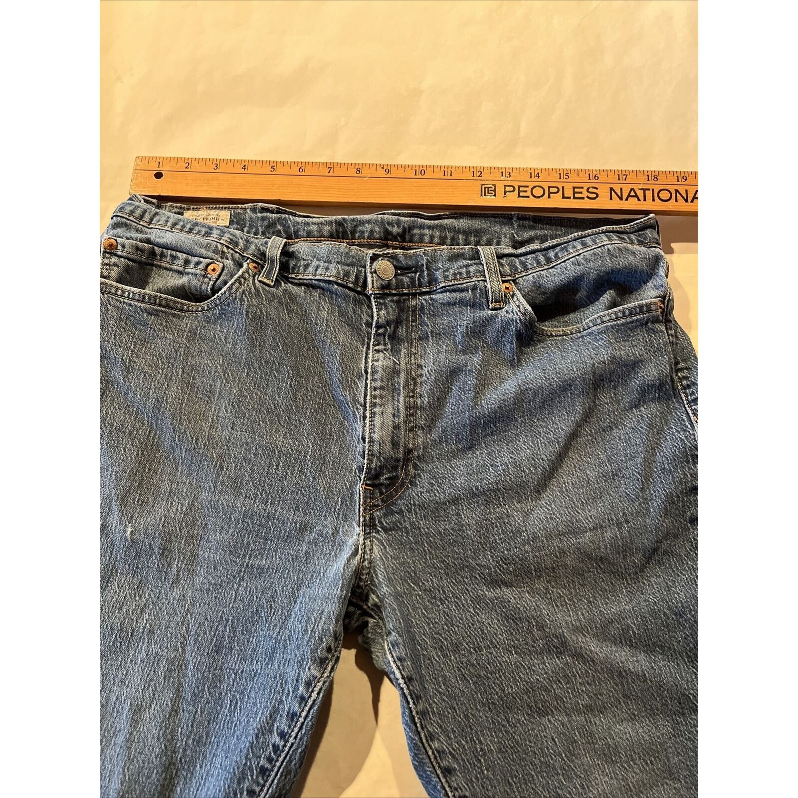 Levi's Levis 511 Jeans Mens 36x31 Blue Slim Straight Denim Med Wash Size US 38 / EU 54 - 4 Thumbnail