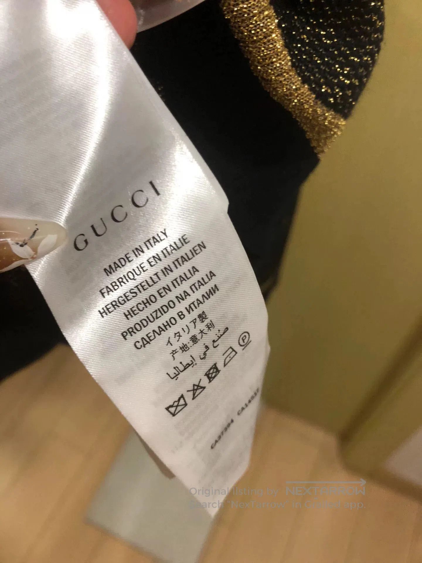 Gucci Gucci Wool Cardigan with Diamond Buttons. Size XS / US 0-2 / IT 36-38 - 4 Thumbnail