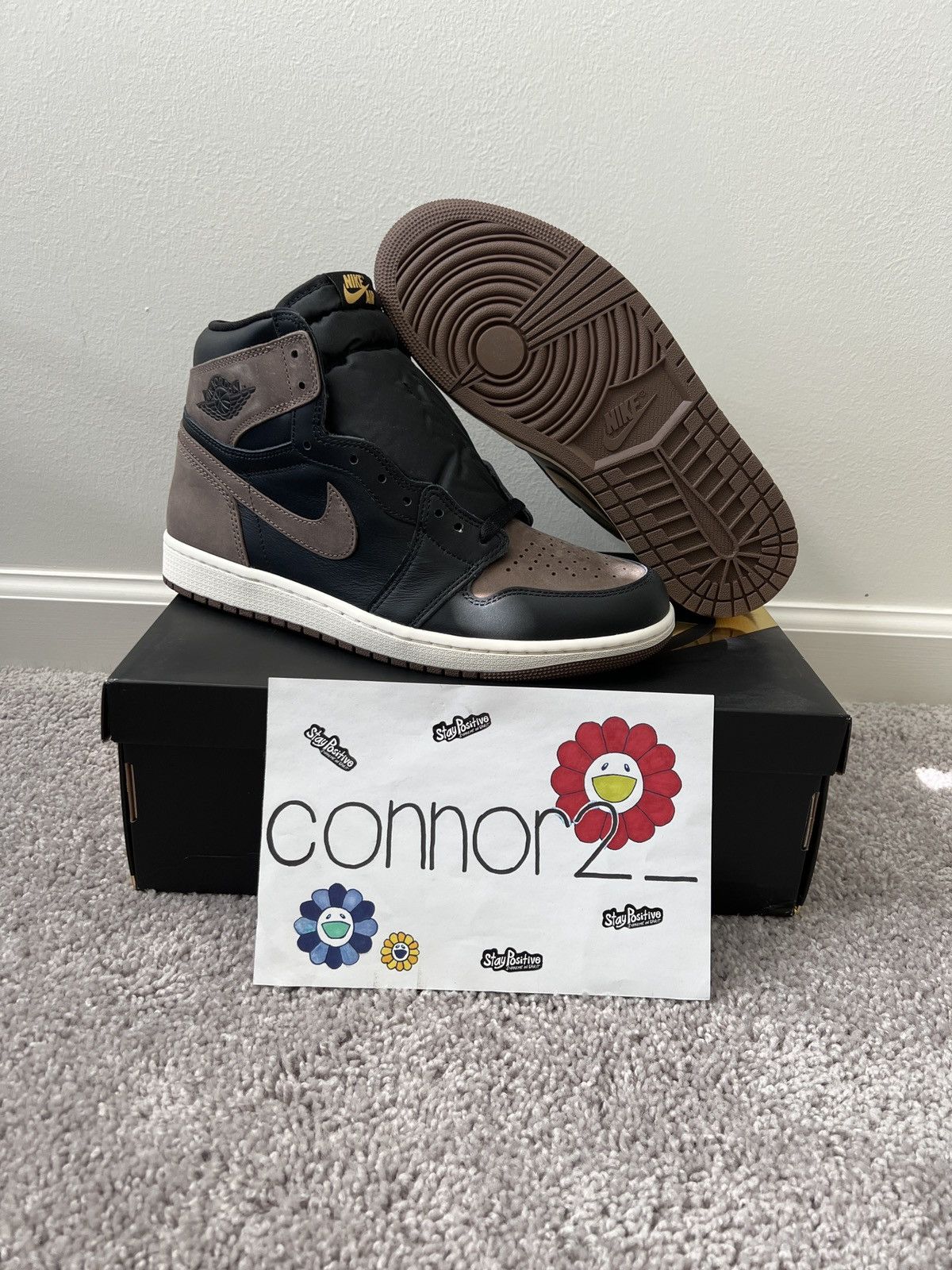 Jordan Brand Air Jordan 1 Retro High OG ‘Palomino’ (Reverse Mocha) Size US 10 / EU 43 - 1 Thumbnail