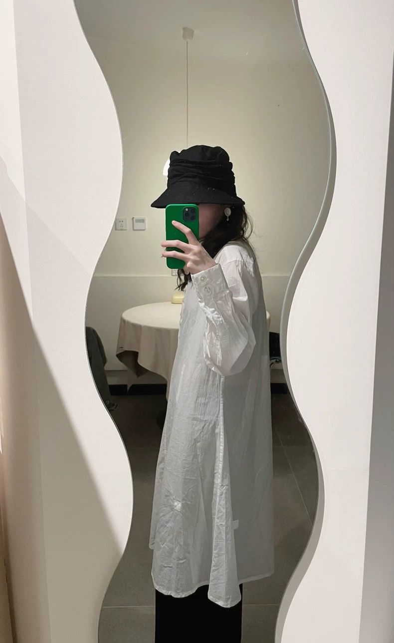 Ann Demeulemeester Ann Demeulemeester Long White Shirt-dmc Size US M / EU 48-50 / 2 - 1 Thumbnail