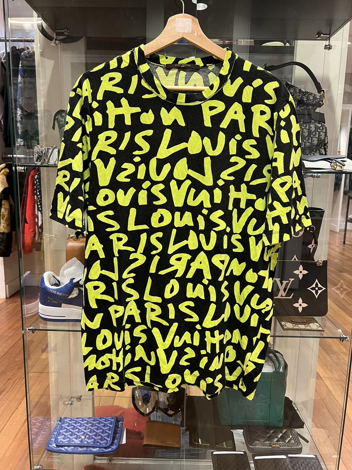 希少✨ルイヴィトン スティーブンスプラウス グラフィティ Tシャツ 2001 Louis Vuitton × Stephen Sprouse 2001 Louis Vuitton X Stephen