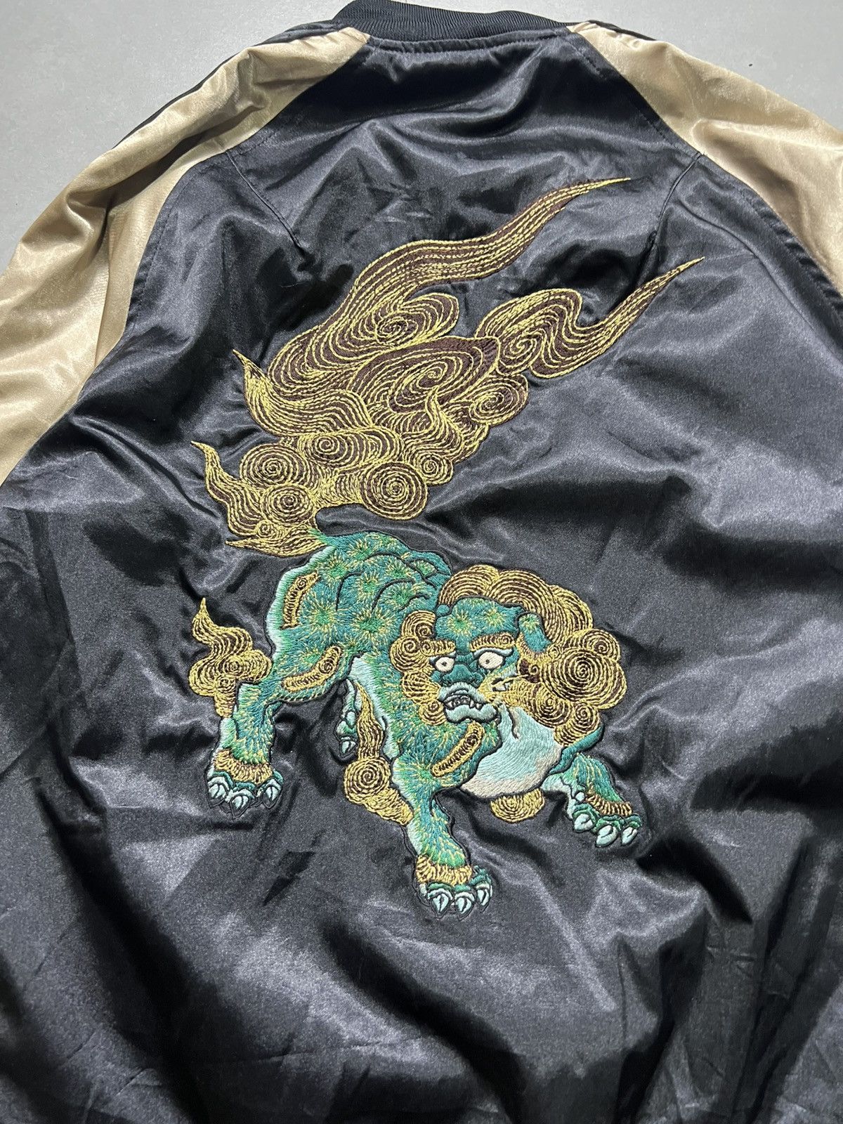 Beauty Beast Beauty Beast - Chinese Lion Sukajan Jacket Size US M / EU 48-50 / 2 - 7 Thumbnail