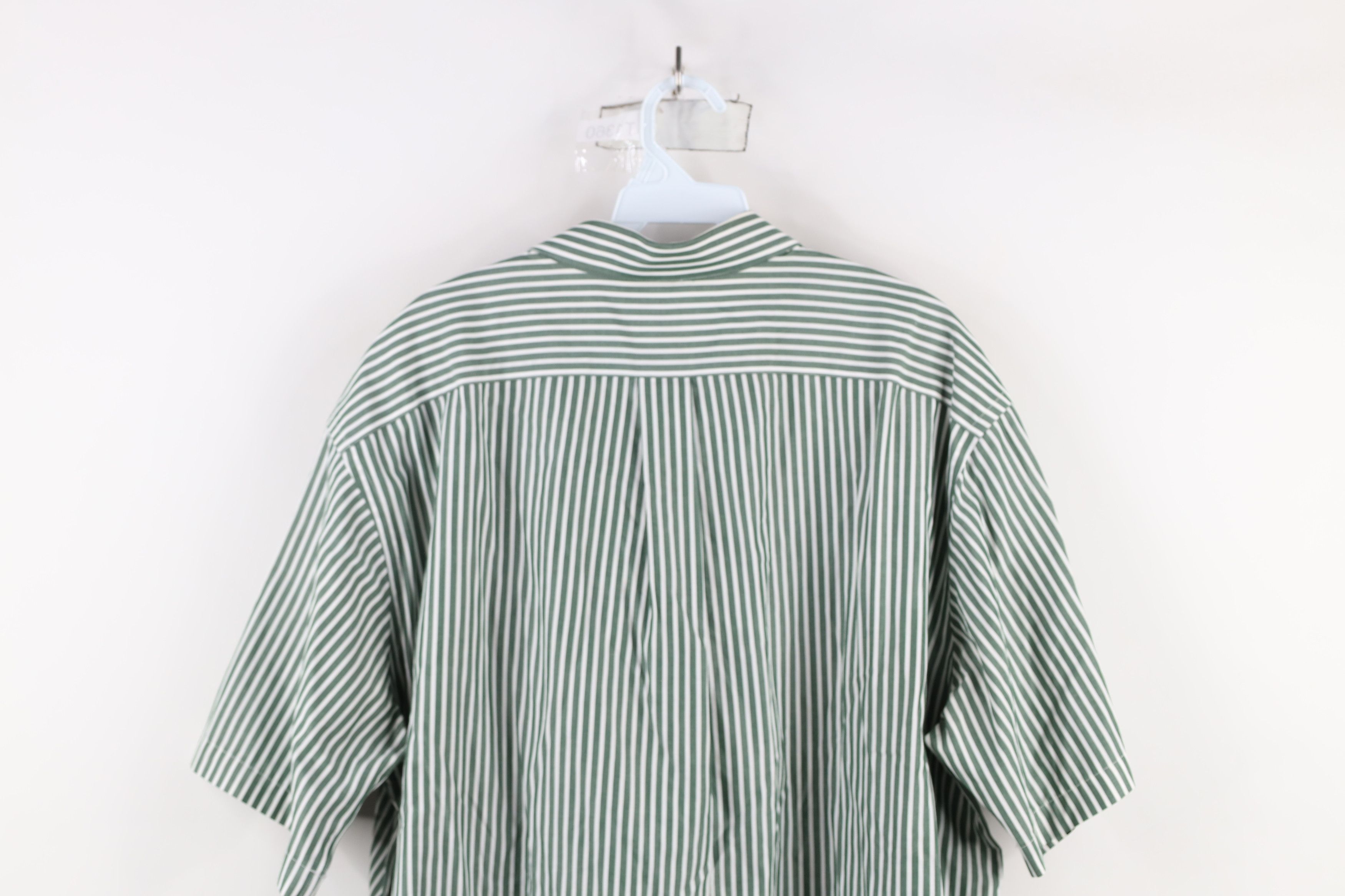 L.L. Bean Vintage LL Bean Wrinkle Resistant Short Sleeve Button Shirt Size US XL / EU 56 / 4 - 10 Thumbnail