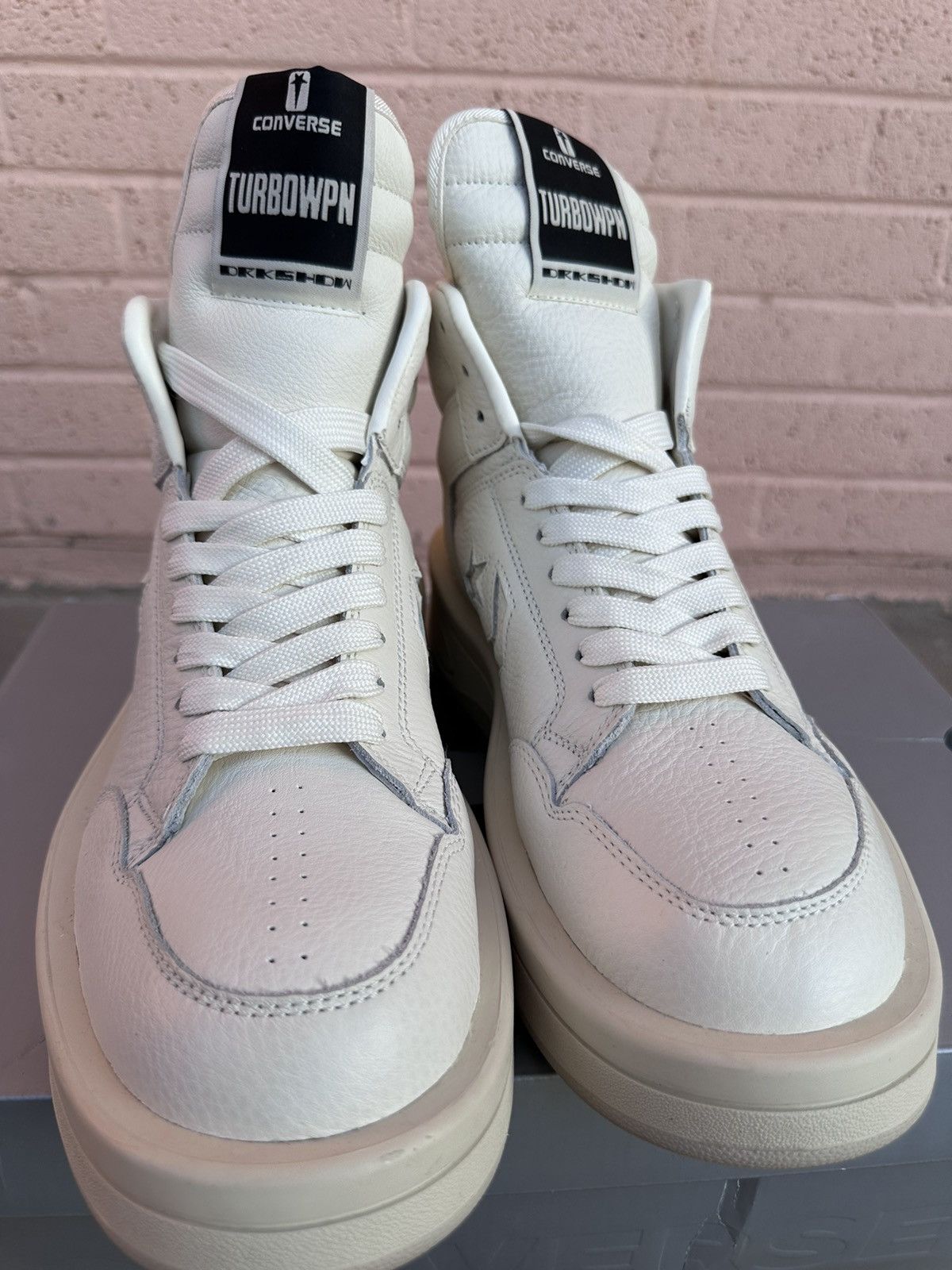 Converse × Rick Owens Drkshdw Rick Owens DRKSHDW Converse TURBOWPN Size US 9.5 / EU 42-43 - 2 Thumbnail