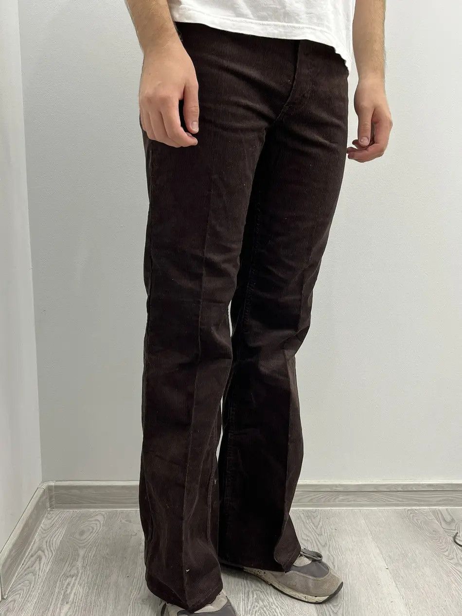 Levi's Vintage Levi's Big E 70s 80s Corduroy Flared Jeans Size US 34 / EU 50 - 1 Thumbnail