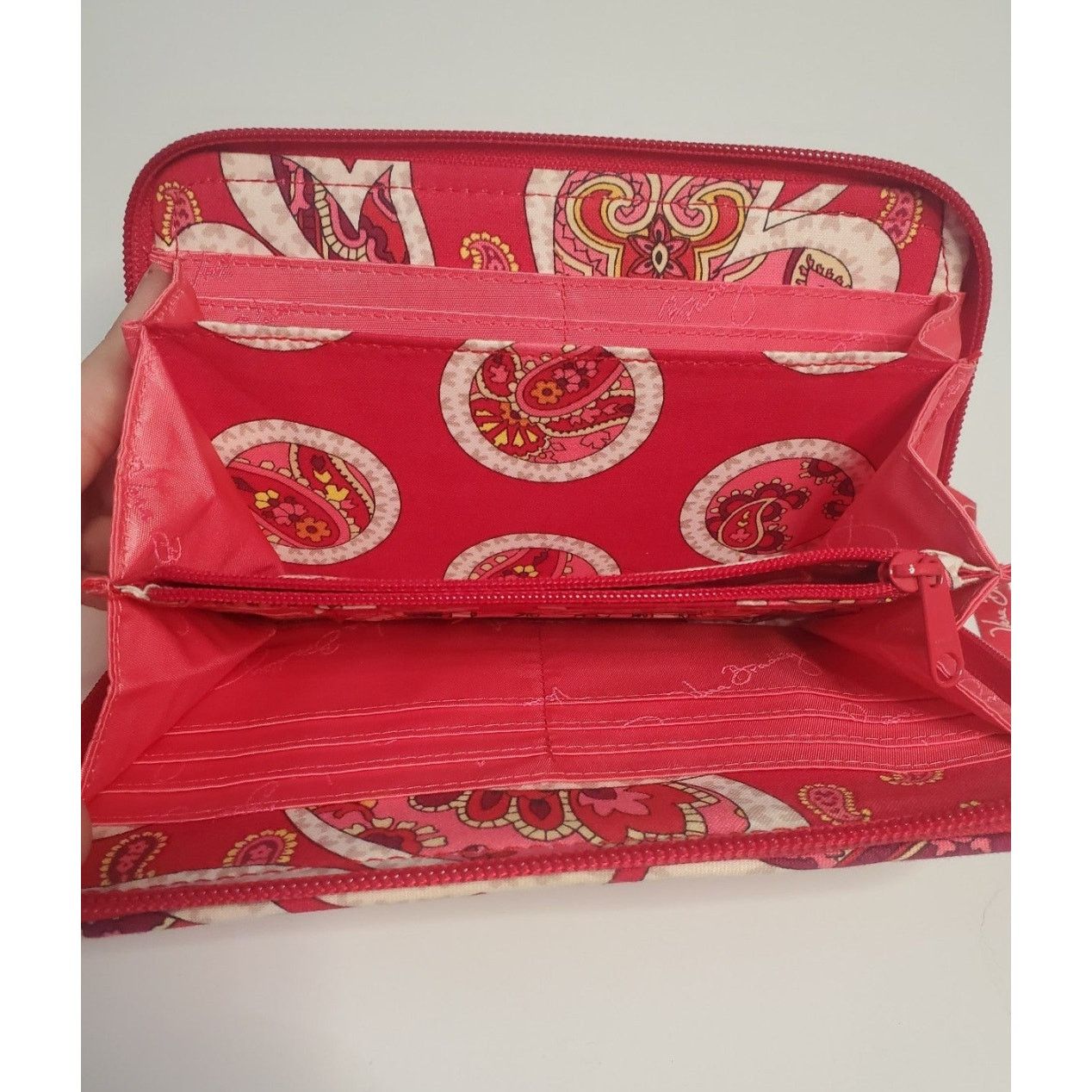 Vera Bradley Vera Bradley 'Rosy Posies' Wallet Size ONE SIZE - 3 Thumbnail