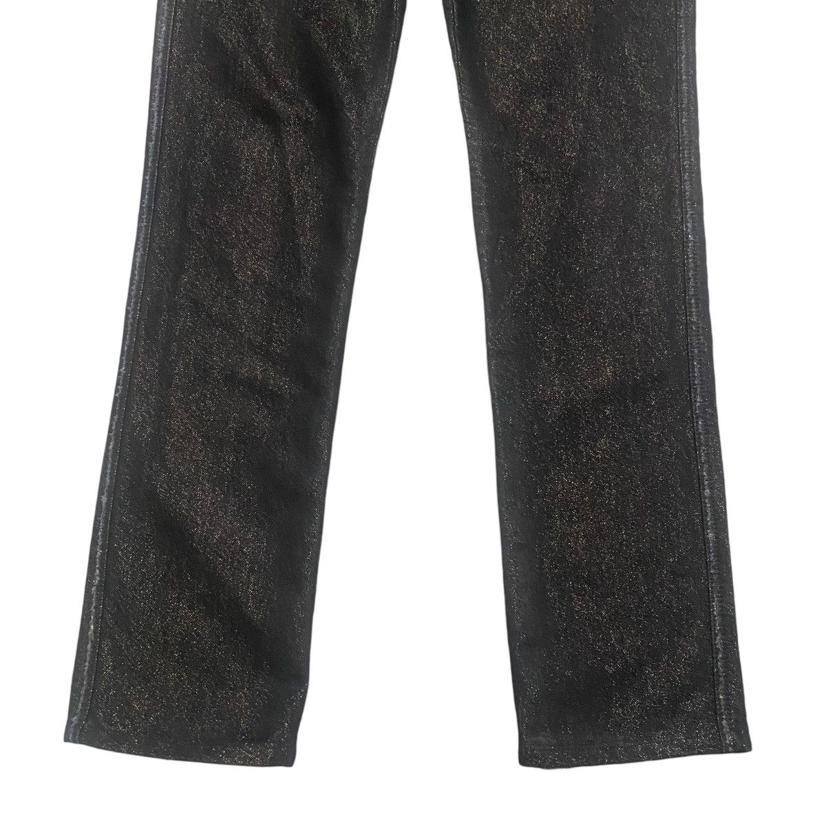Chanel Chanel Noir Black&Gold Logo Pocket Denim Jeans Size 28" / US 6 / IT 42 - 9 Thumbnail