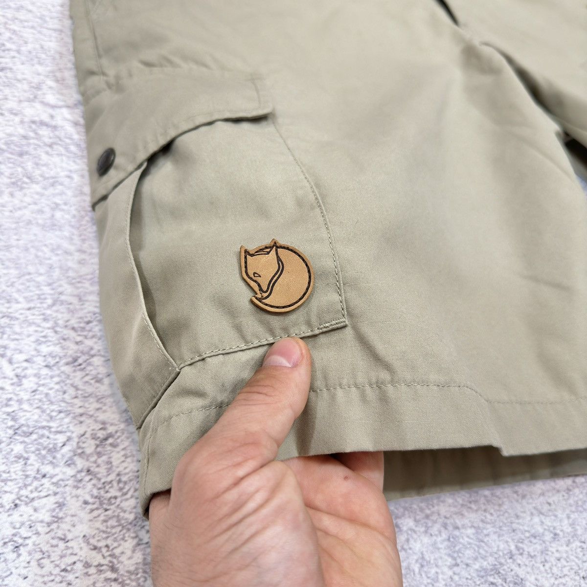 Fjallraven Fjallraven Beige Cargo Shorts 50size 34 Size US 34 / EU 50 - 3 Thumbnail