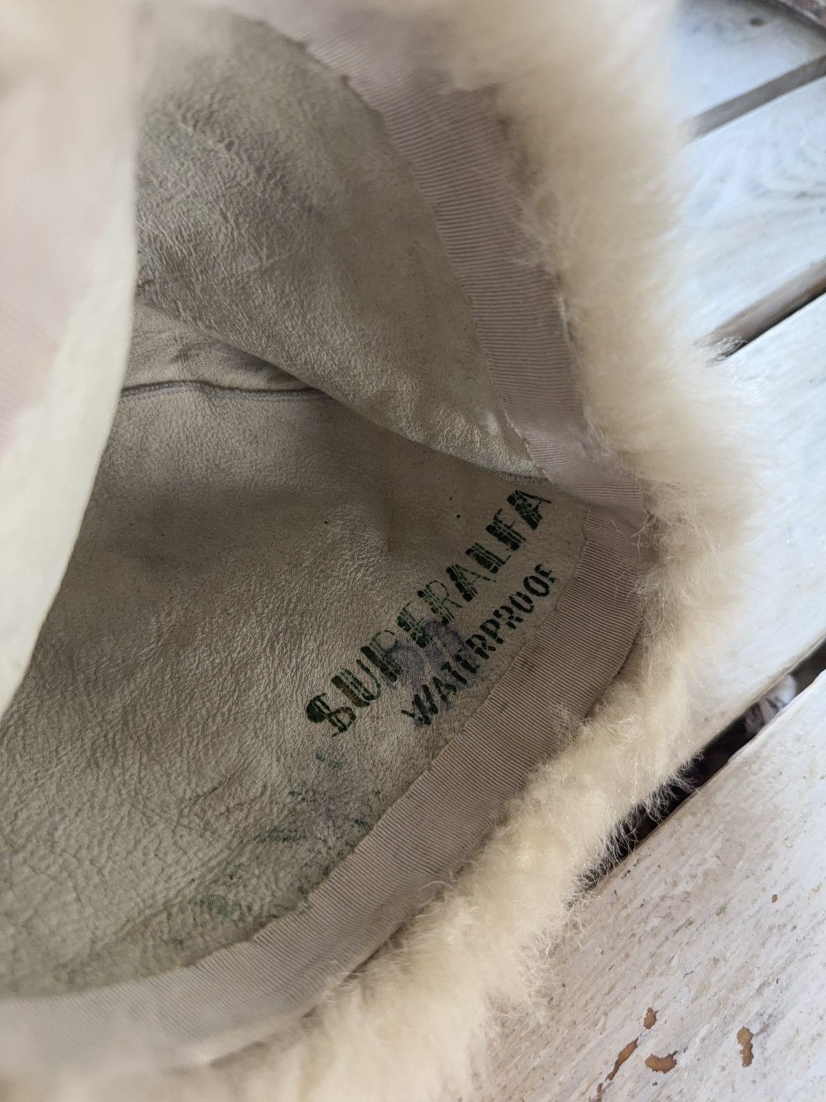Hysteric Glamour × Japanese Brand × Vintage Vintage Real Fur Mohair Fuzzy Ushanka Y2K Opium Hype Rare OS Size ONE SIZE - 4 Thumbnail