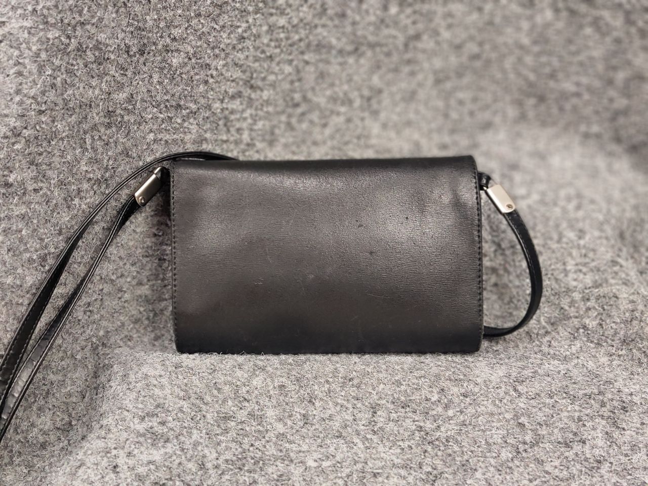 Mandarina Duck Mandarina Duck Mini leather black Messenger shoulder bag Size ONE SIZE - 4 Thumbnail