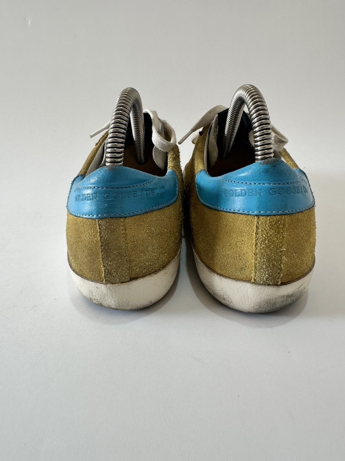 Golden Goose Multicolor Suede Superstar Lace Up Sneakers