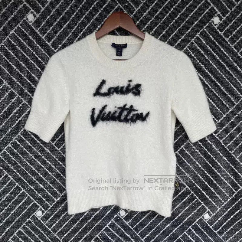 Louis Vuitton louis vuitton white cashmere knitted top. Size M / US 6-8 / IT 42-44 - 1 Thumbnail