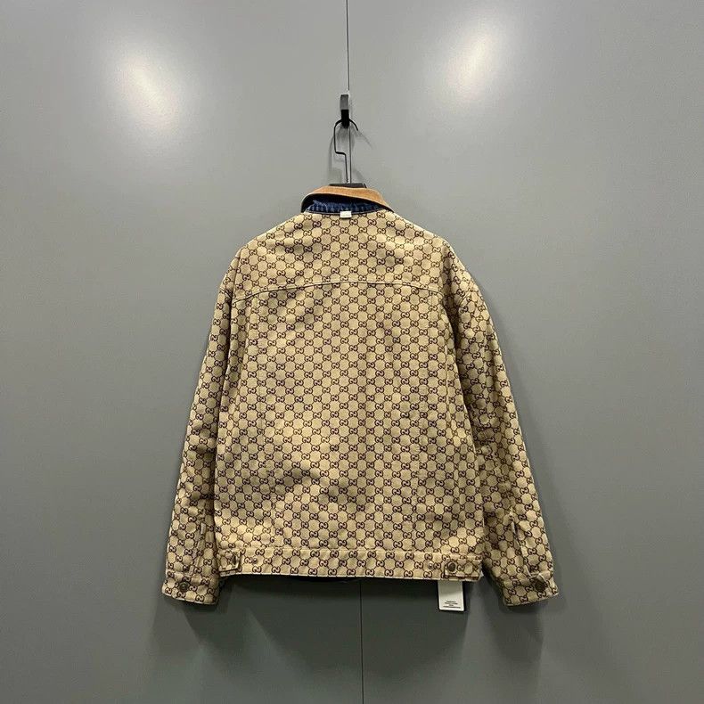 Gucci Gucci Label logo washed double-sided denim jacket 2501-Next Size US M / EU 48-50 / 2 - 2 Thumbnail