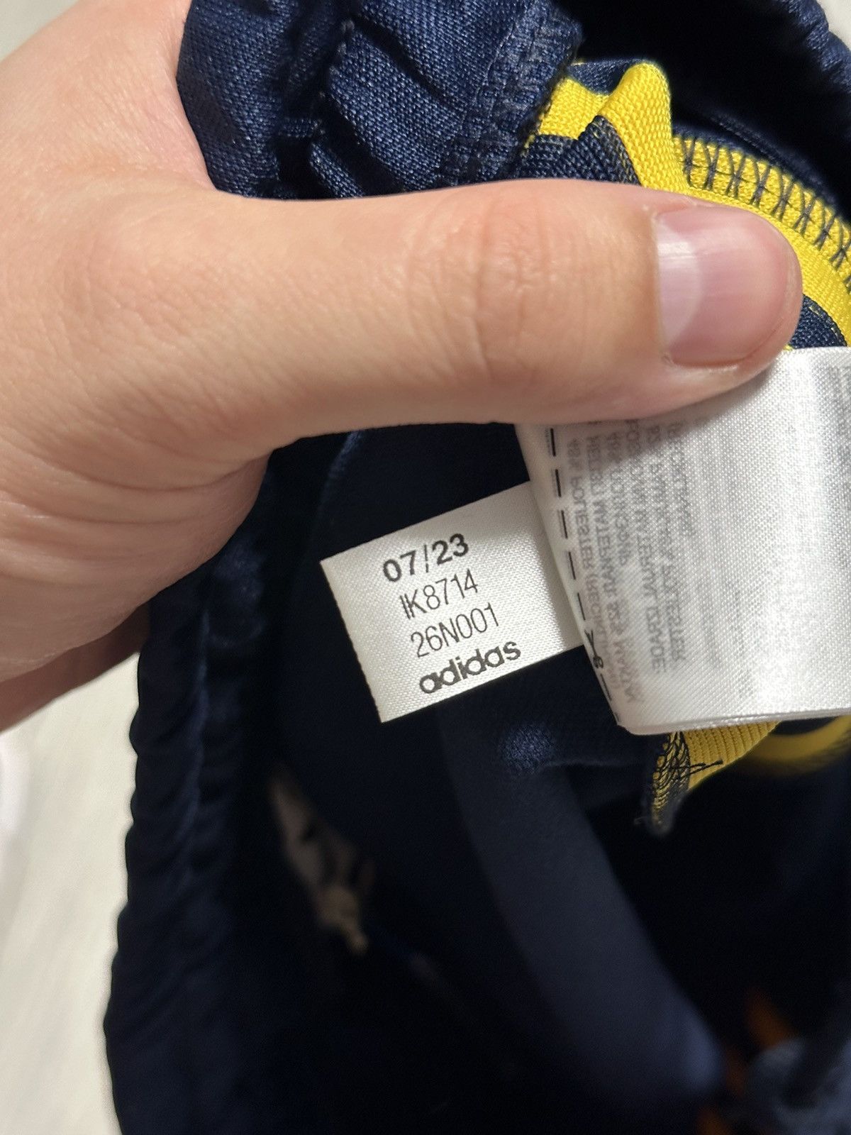 Adidas New Adidas Arsenal Beckenbauer Track Bottoms SweatPants Size US 30 / EU 46 - 7 Thumbnail