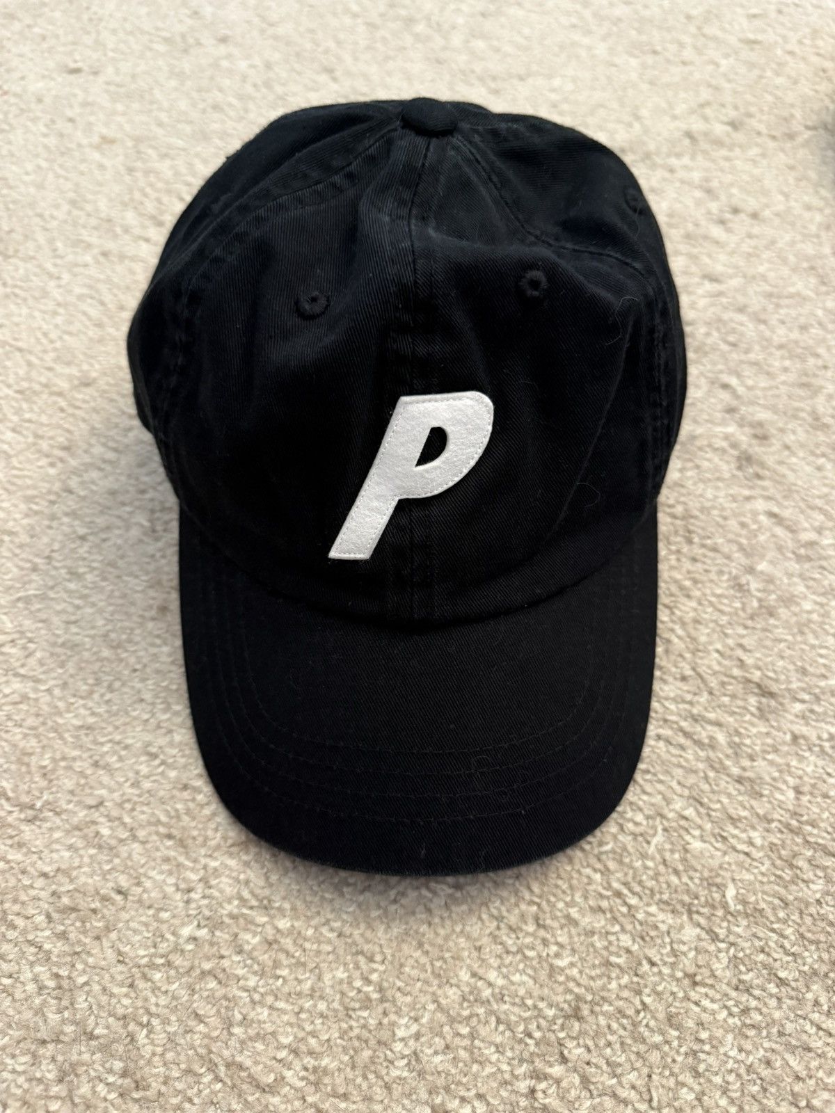 Palace Palace P 6-Panel (Black) Size ONE SIZE - 2 Thumbnail