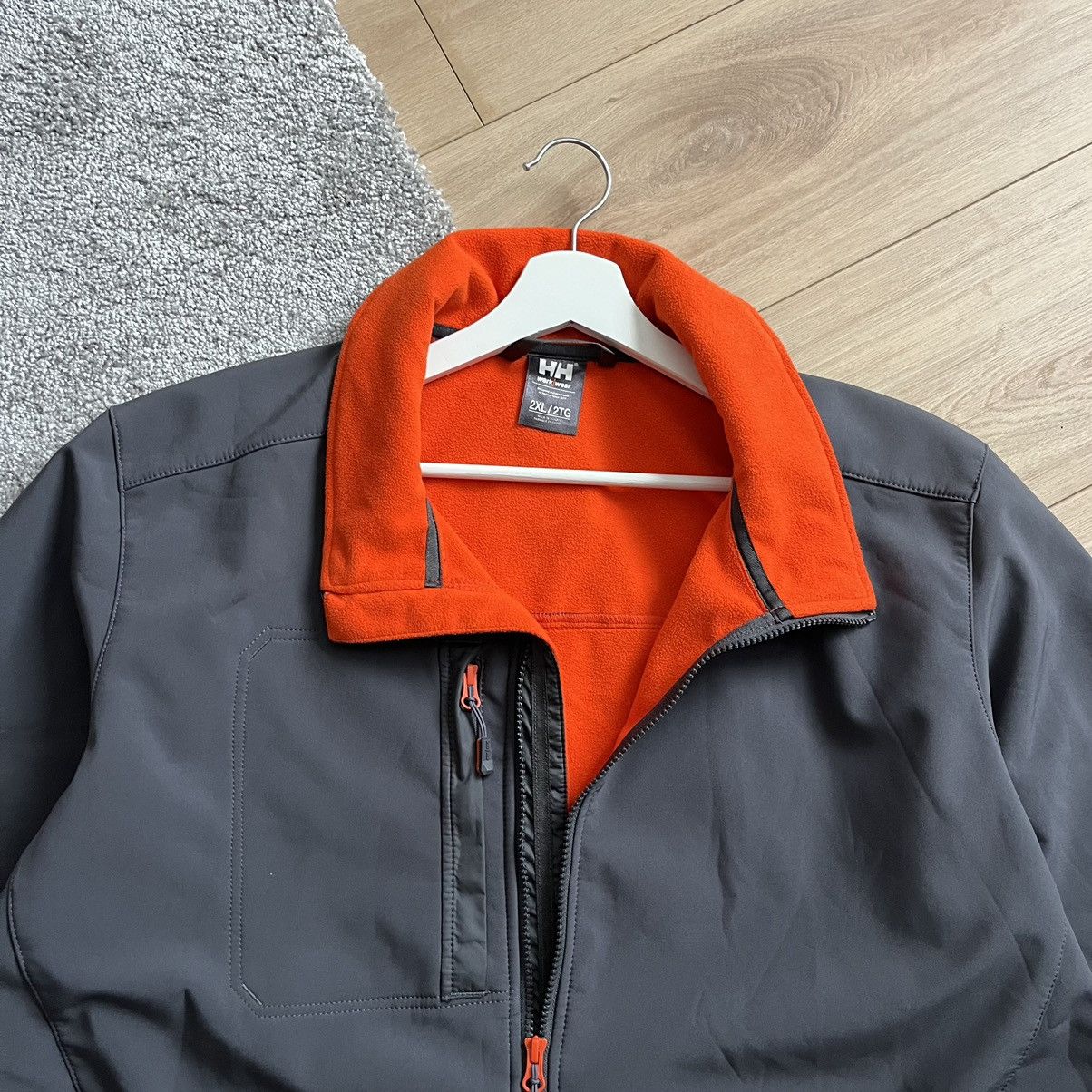 Helly Hansen Helly Hanson Gray Workwear Jacket XXL Size US XXL / EU 58 / 5 - 3 Thumbnail