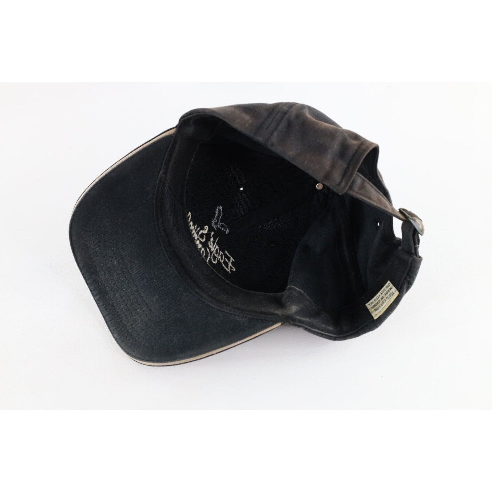 Vintage Vintage 90s Streetwear Distressed Eagles Landing Golf Hat Size ONE SIZE - 8 Thumbnail