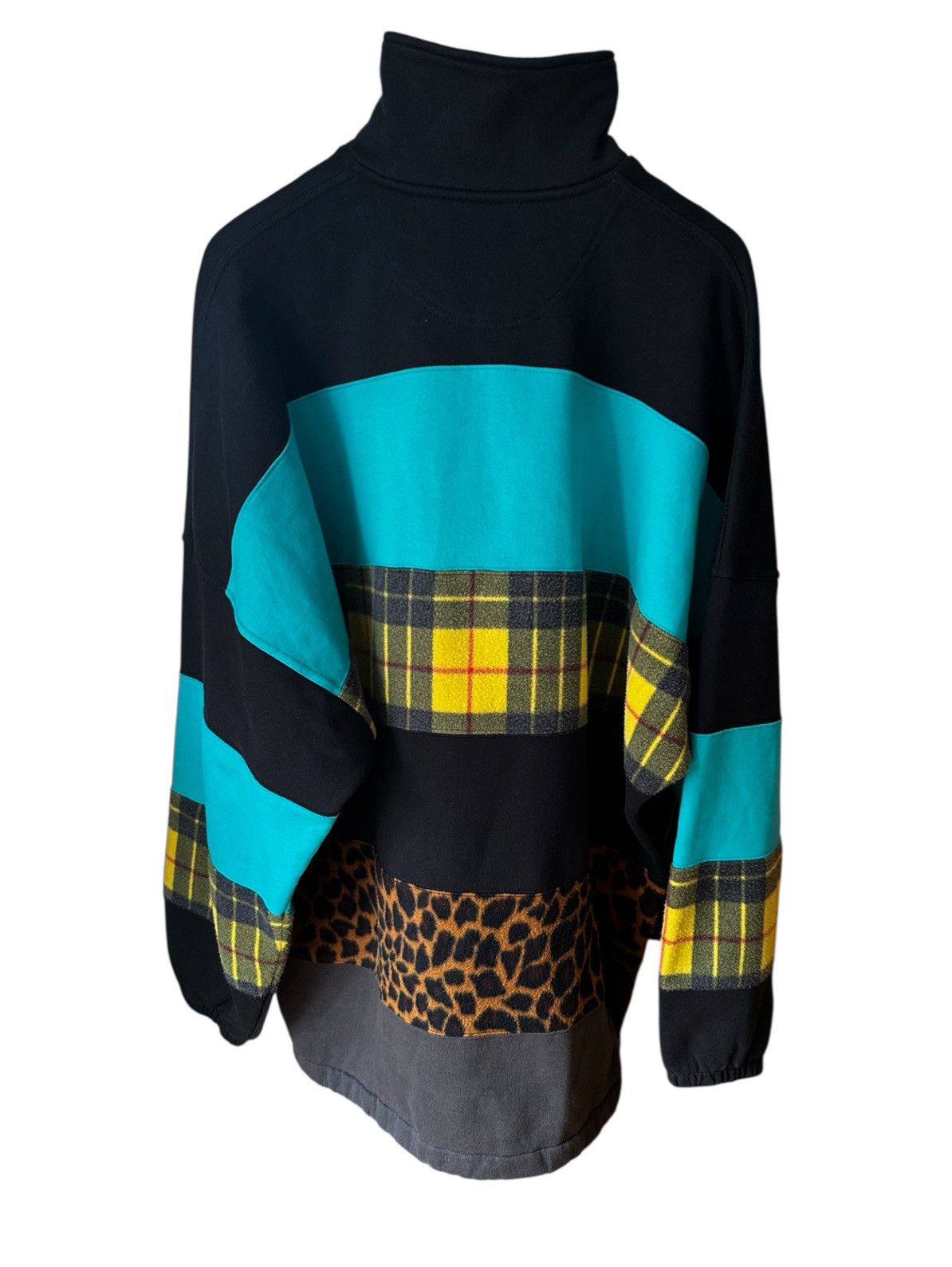 Balenciaga Balenciaga FW18 “Chimney” Patchwork Sweater Size US XS / EU 42 / 0 - 2 Thumbnail