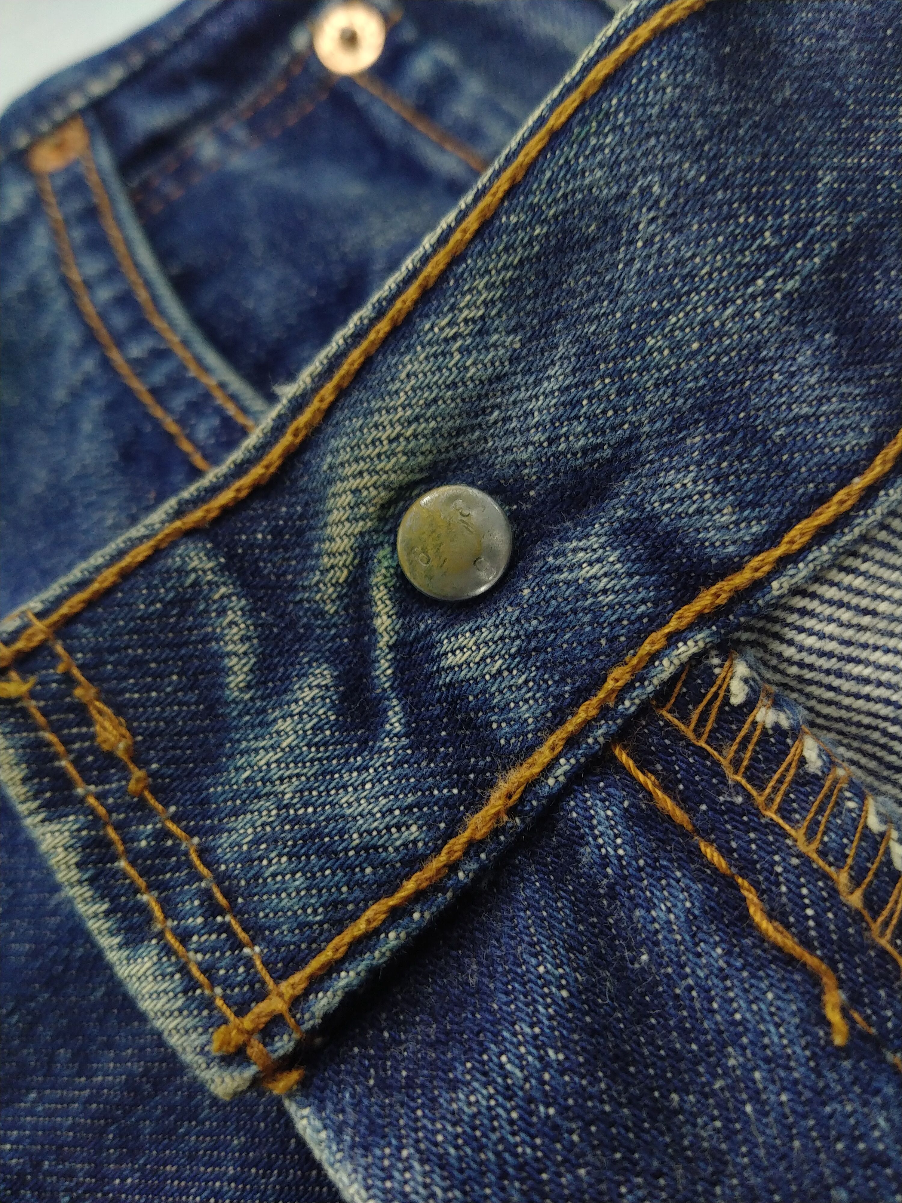 Levi's Dirty Blue Vintage Levi's 508 Denim 31x34.5 -JN818 Size US 31 - 7 Thumbnail
