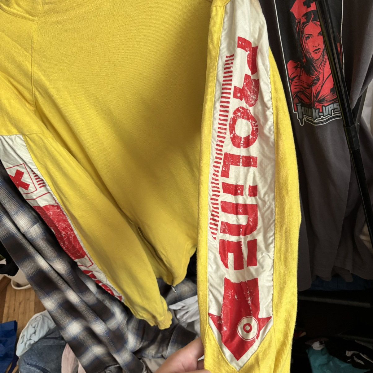 Vintage Vintage Archive Rare Fit Sweatshirt w/ Graphic Sleeves Size US M / EU 48-50 / 2 - 6 Thumbnail