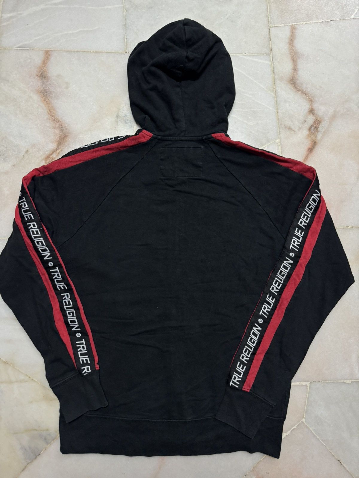 True Religion 💥VINTAGE Y2K TRUE RELIGION SIDETAP HOODIE ZIPPER RARE STYLE Size US S / EU 44-46 / 1 - 13 Thumbnail