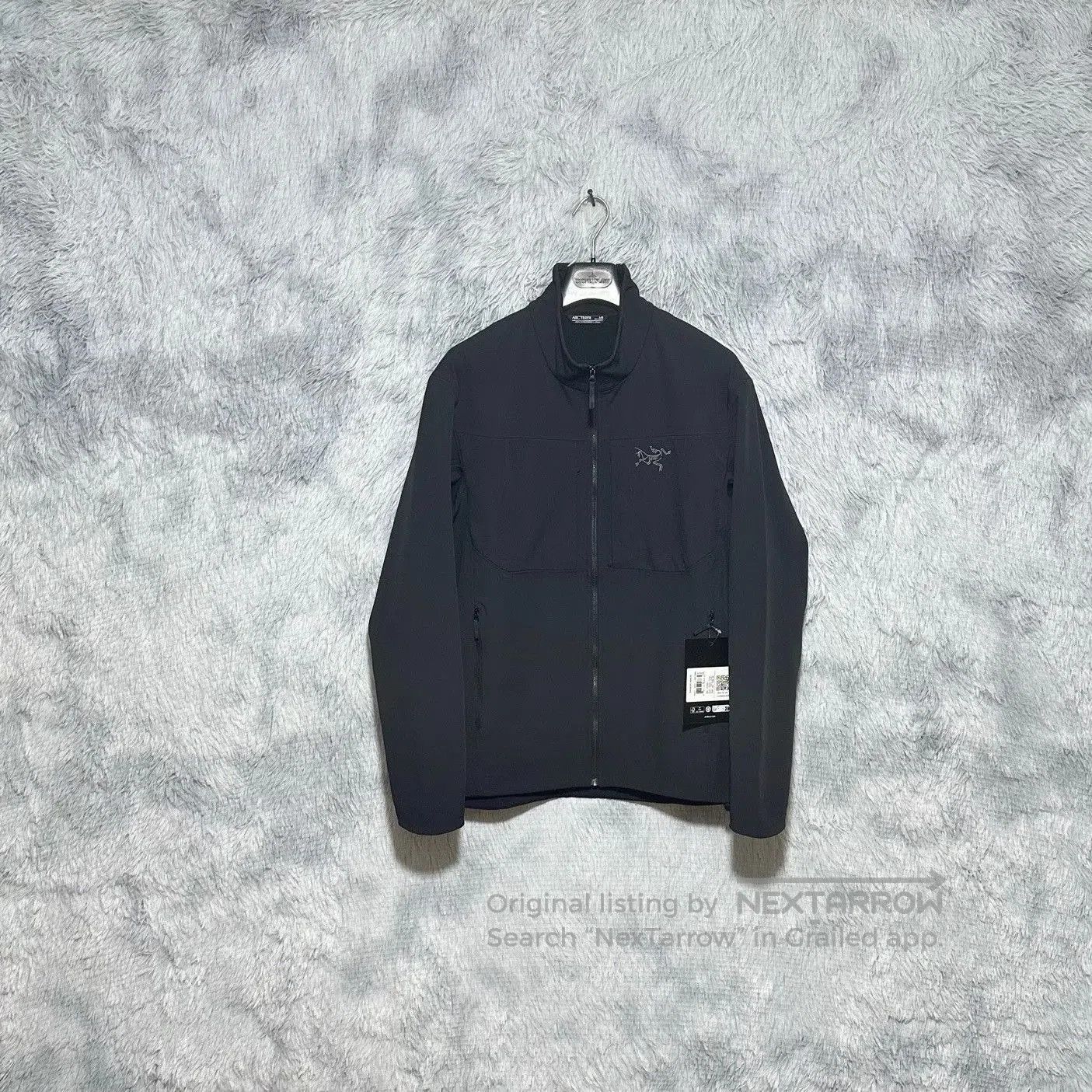 Arcteryx Gamma MX Soft Shell Jacket Black.