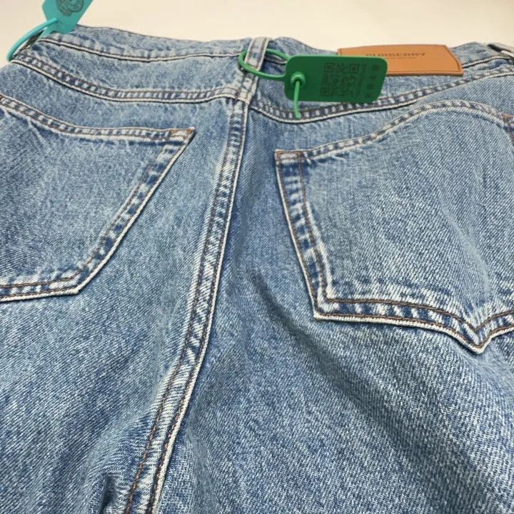Burberry Burberry Burberry SS23 Blue Straight Pocket Jeans-2507 Size US 28 / EU 44 - 3 Thumbnail
