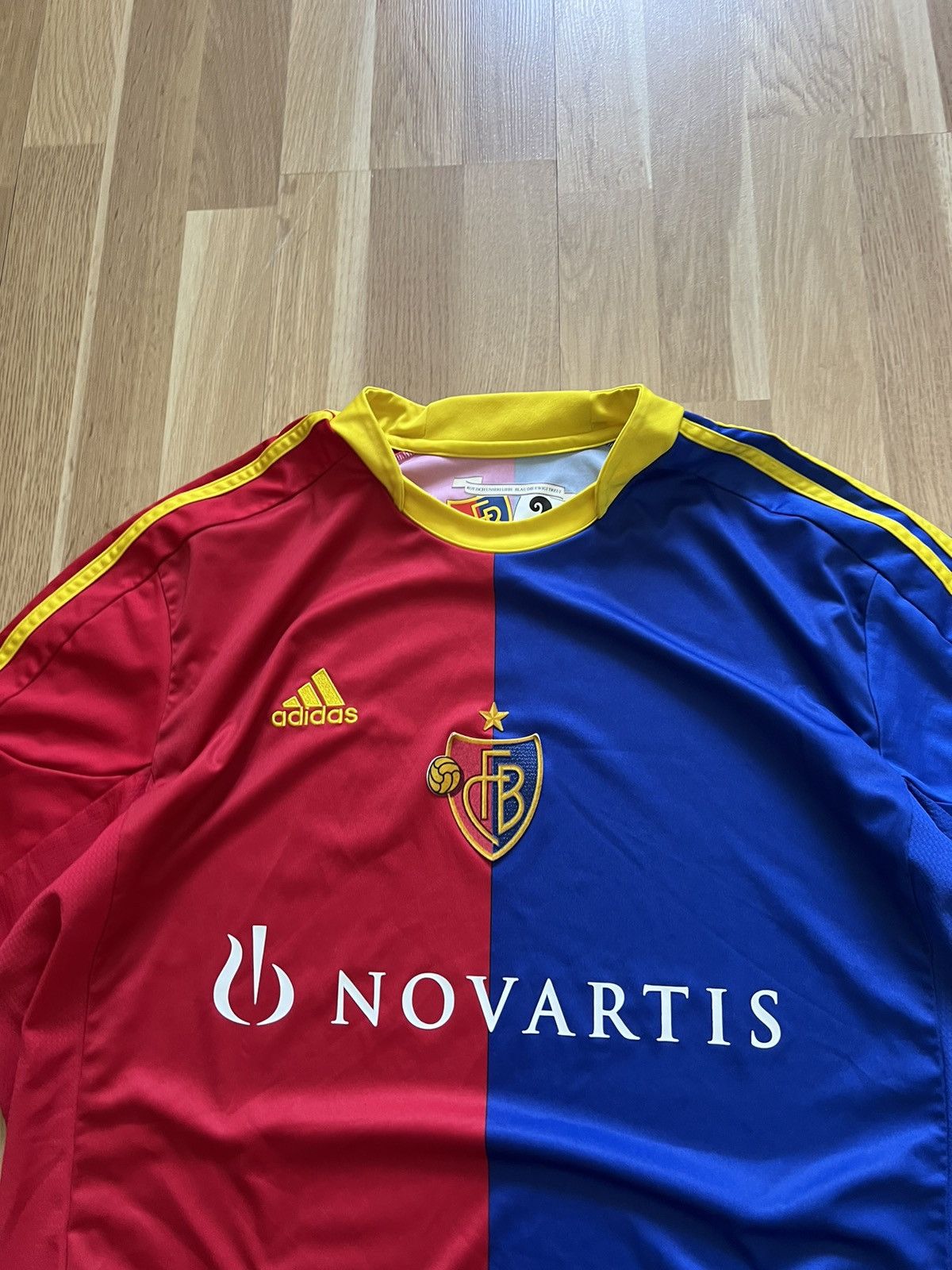 Adidas × Vintage Vintage Adidas football soccer jersey Basel 2012 Size US XXL / EU 58 / 5 - 3 Thumbnail