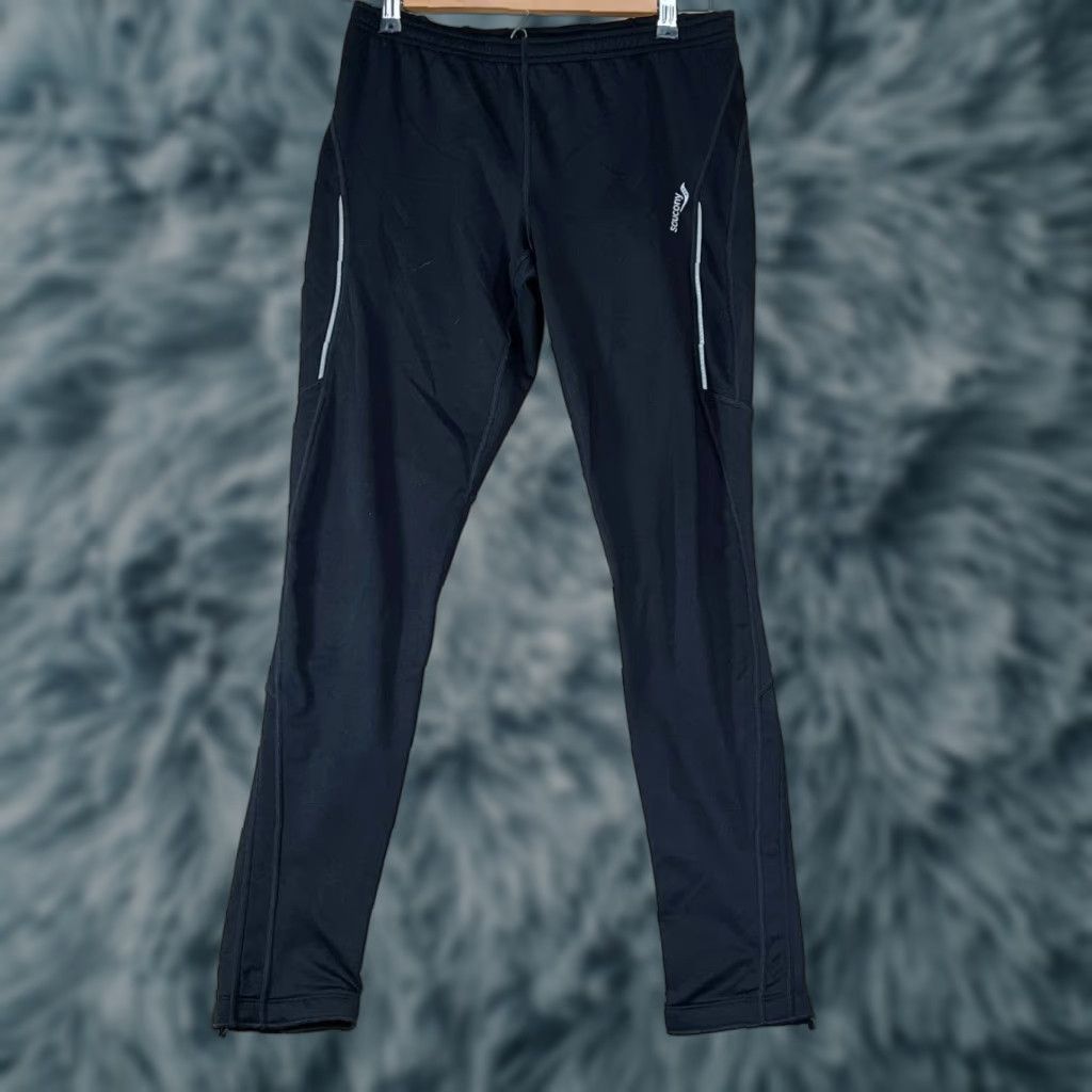 Saucony Saucony Black Running Gym Pants Compression Comfort Women Small Size 28" / US 6 / IT 42 - 1 Thumbnail