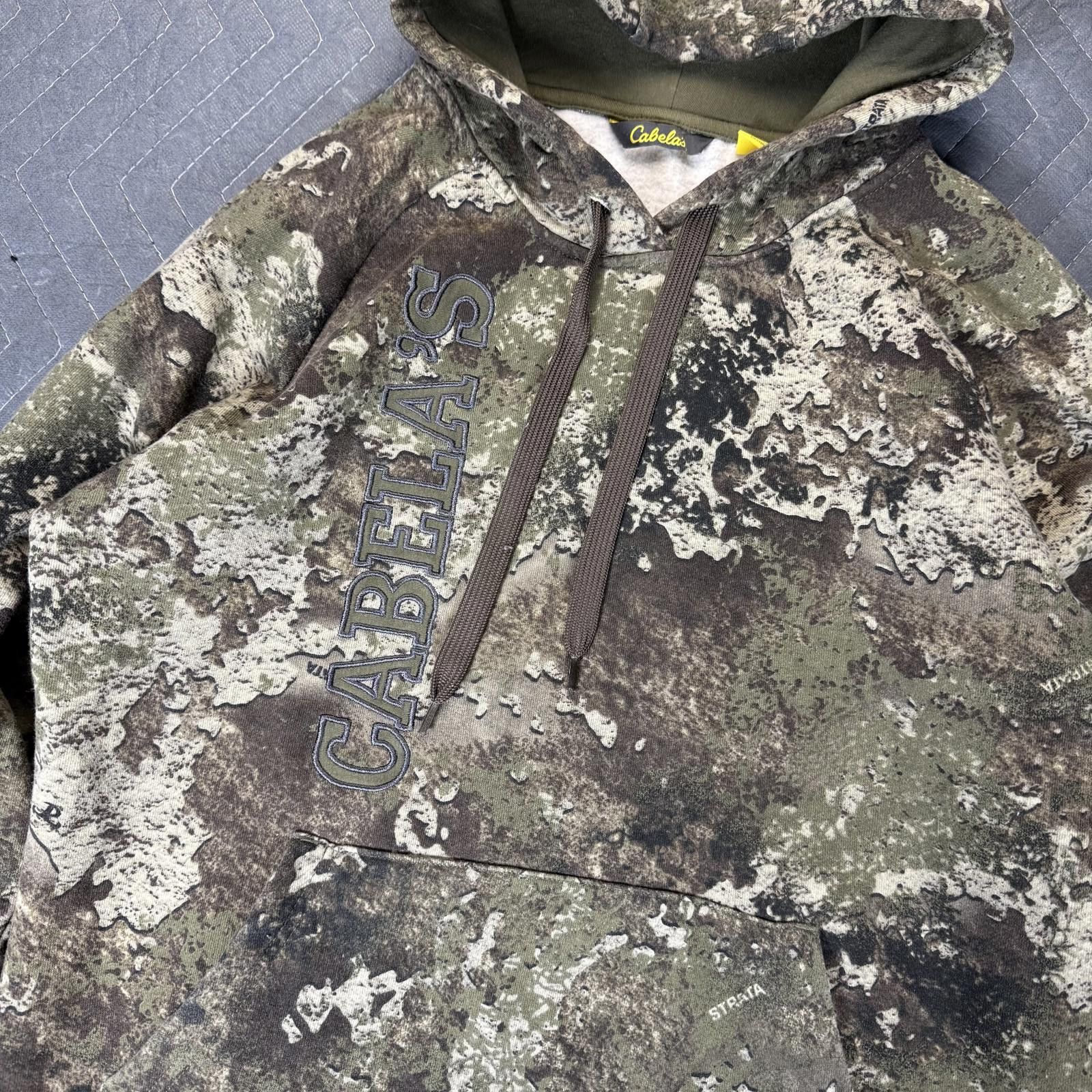 Cabelas Cabela’s Camo Pullover Hoodie Mens Medium Size US M / EU 48-50 / 2 - 2 Thumbnail