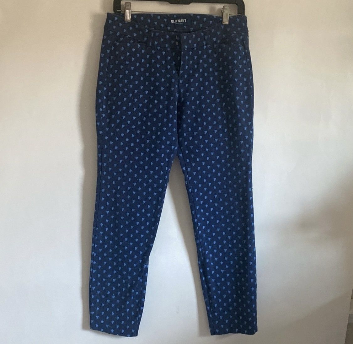 Old Navy OLD NAVY PRINTED MID RISE STRETCH ANKLE PANTS Size 28" / US 6 / IT 42 - 2 Thumbnail
