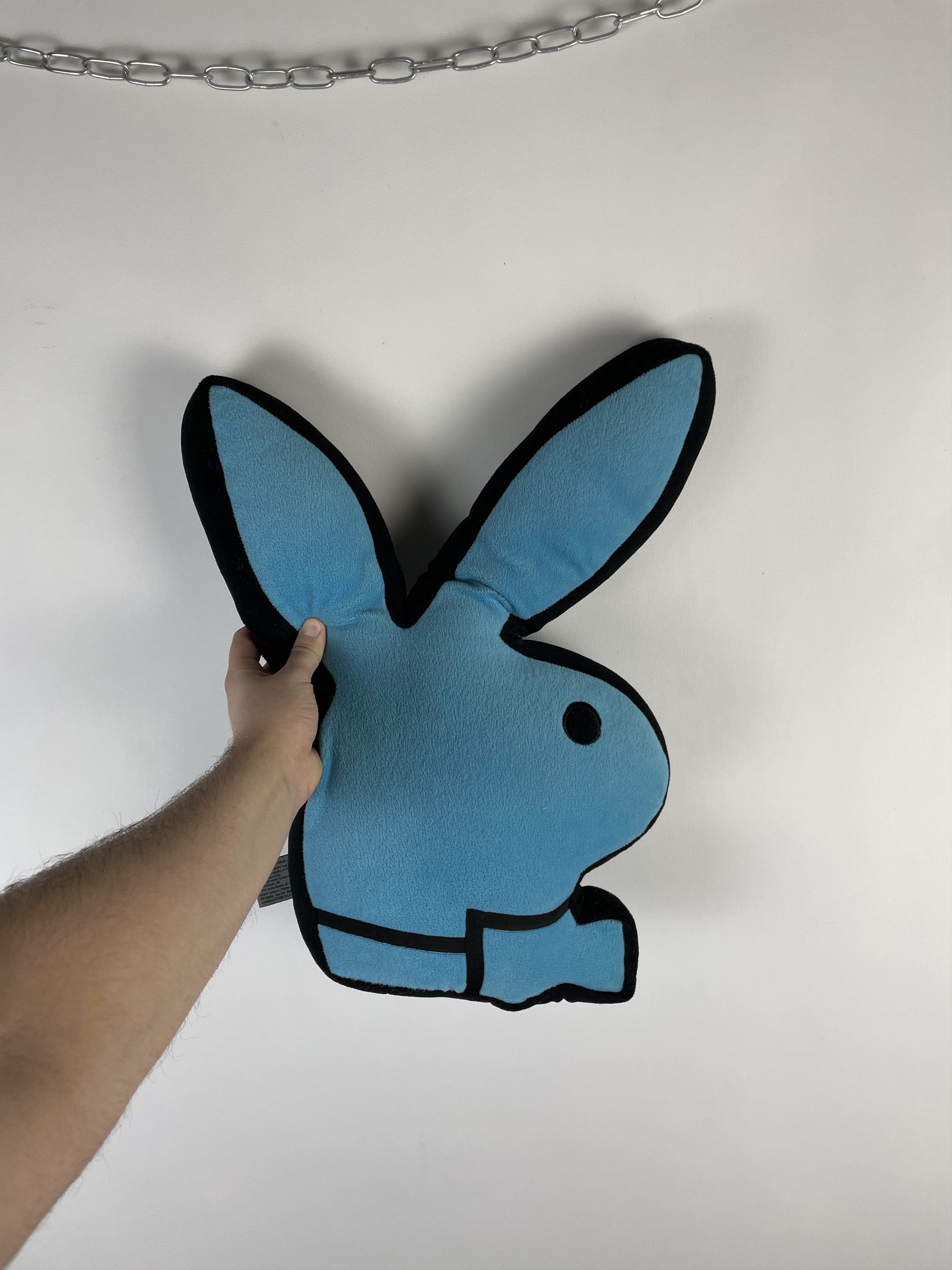 Playboy Playboy Rabbit Head Vintage 🐰 Pillow Size ONE SIZE - 1 Thumbnail