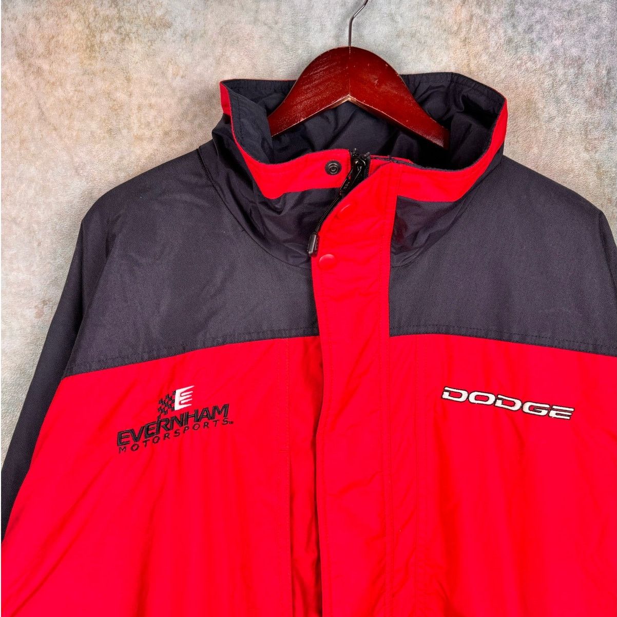 Vintage VTG 90s Dodge Ram Puffer Jacket Mens Sz XL Red Black Logo Size US XL / EU 56 / 4 - 7 Thumbnail