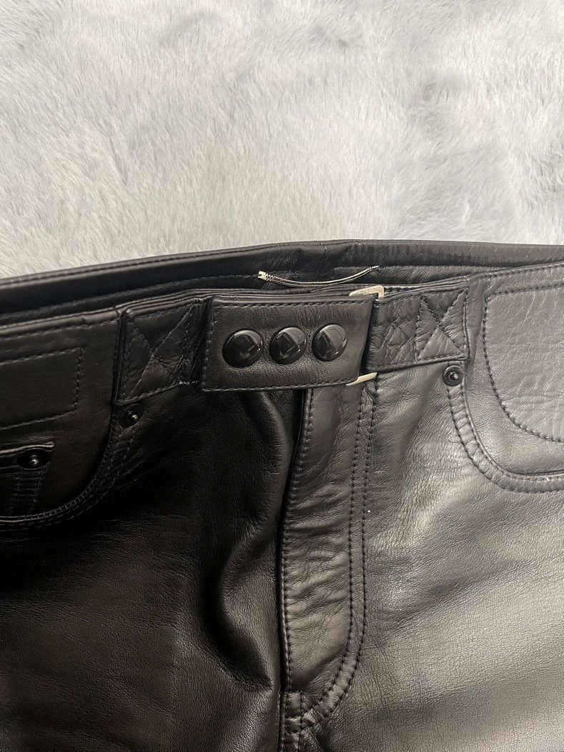 Saint Laurent Paris Saint Laurent Paris Zipper motorcycle leather pants-2506 Size US 30 / EU 46 - 6 Thumbnail