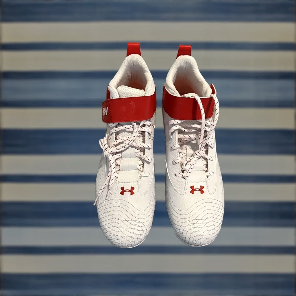 Under Armour Under Armour Bryce Harper 7 Cleats Baseball Mens Size 13 Red New Size US 13 / EU 46 - 1 Thumbnail