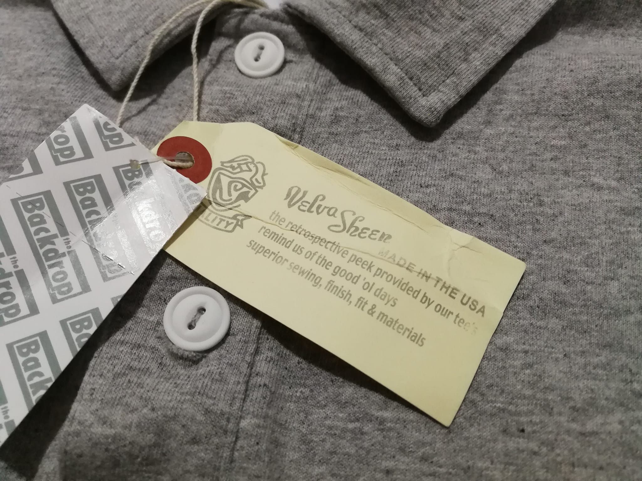 Velva Sheen Velva Sheen usa Single stich polo S Size US S / EU 44-46 / 1 - 6 Thumbnail