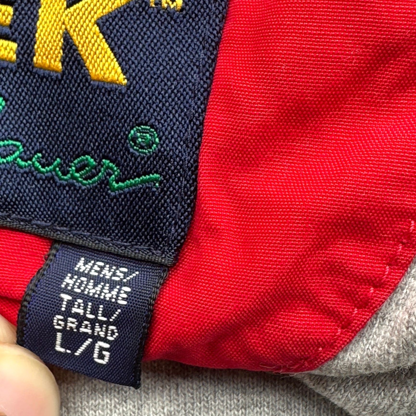 Eddie Bauer VINTAGE Eddie Bauer Ebtek Cotton Lined Jacket Mens LT Zip Hood Red Logo Size US L / EU 52-54 / 3 - 2 Thumbnail