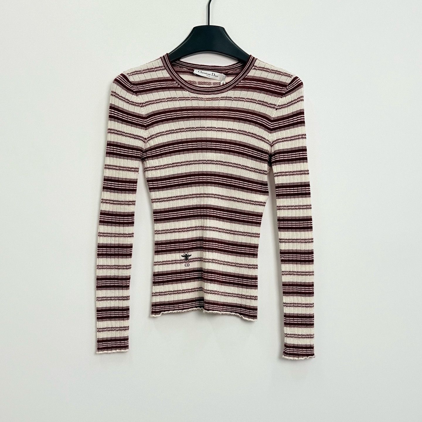 Dior Dior Bee Striped Sweater Size 34 Size XS / US 0-2 / IT 36-38 - 1 Thumbnail