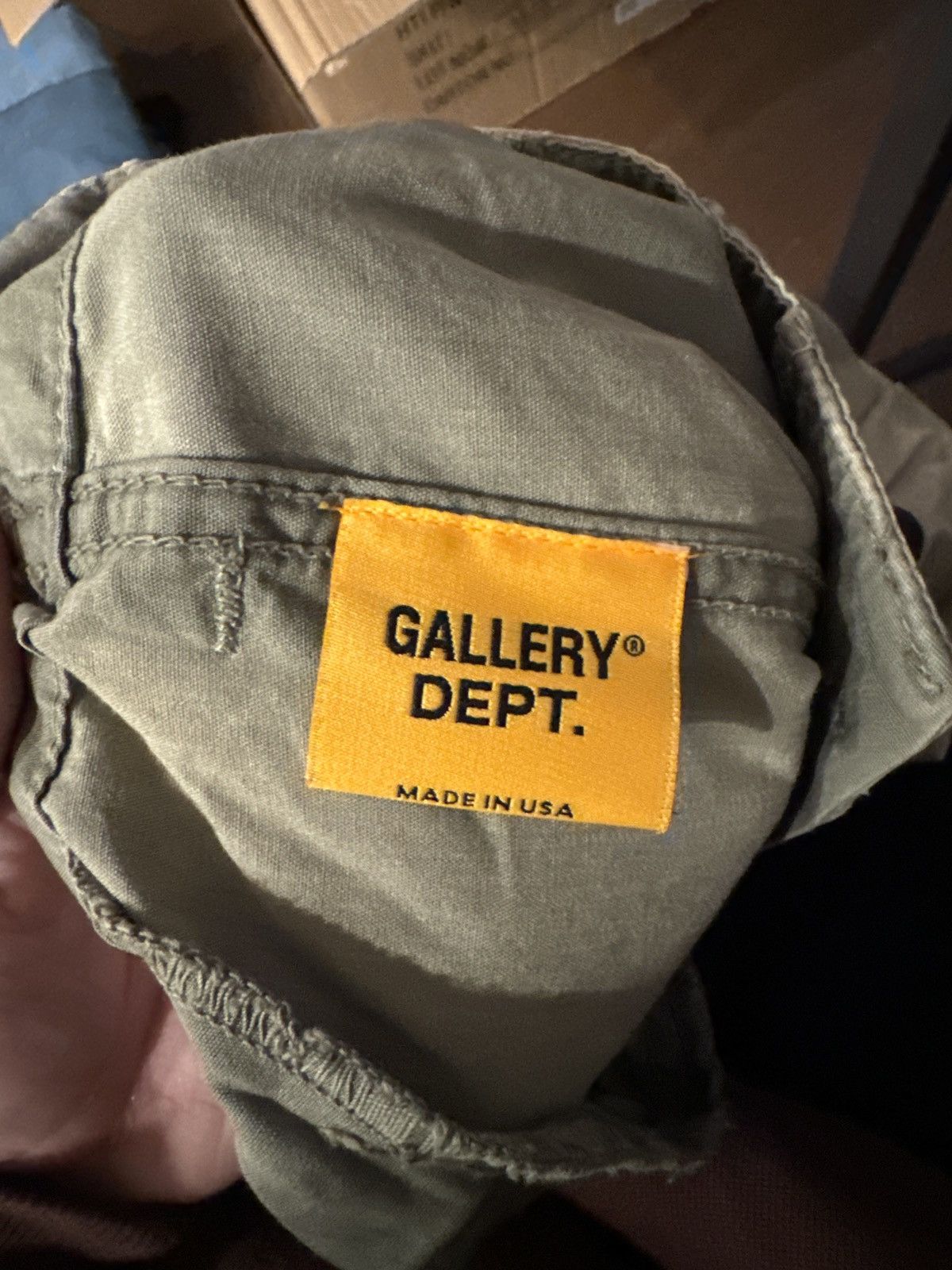 Gallery Dept. Gallery Dept. Kenzie Fatigue Cargo Shorts Size US 34 / EU 50 - 11 Thumbnail
