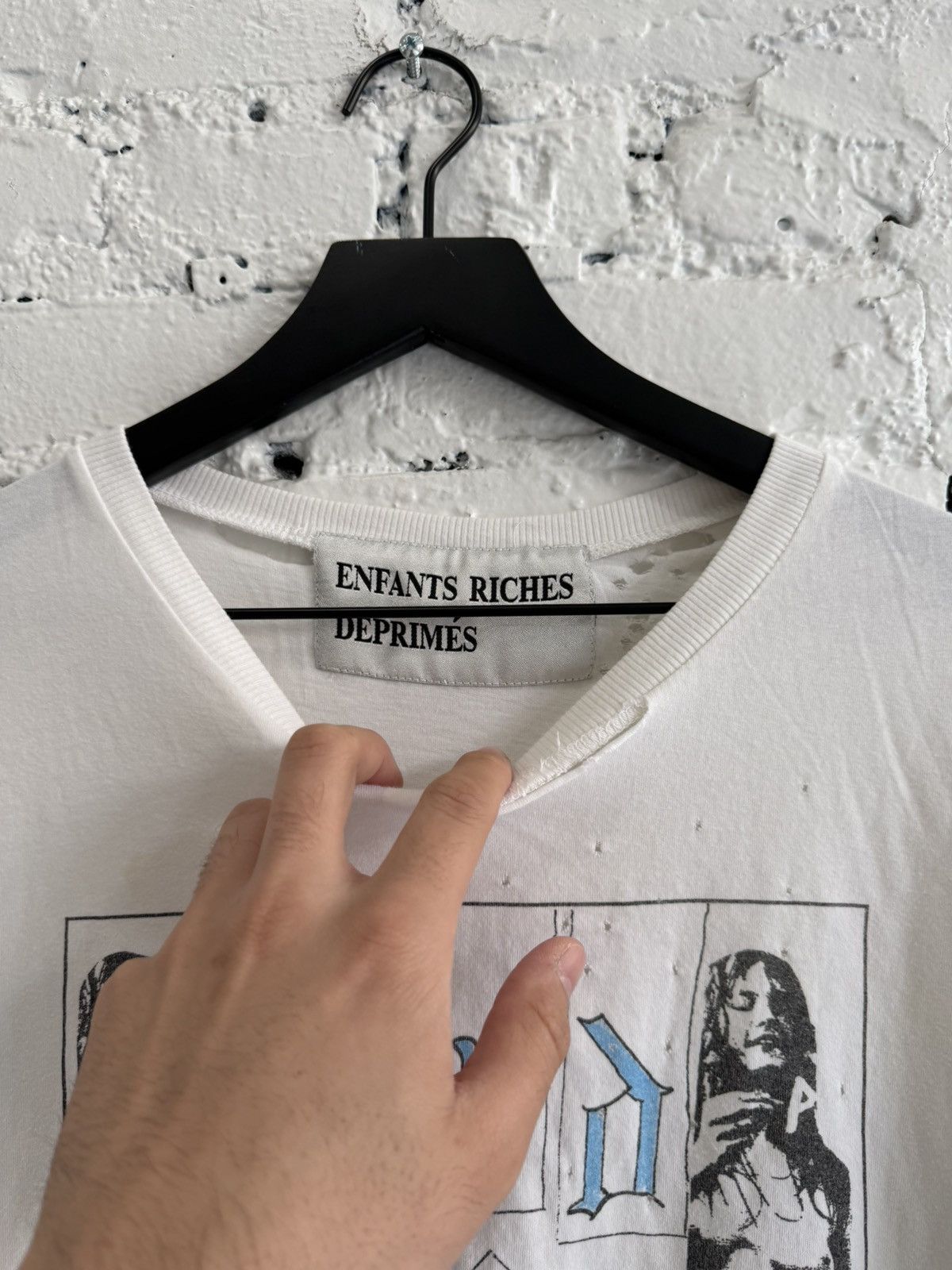 Enfants Riches Deprimes ERD ‘BOHEMIAN SCUM’ TEE Size US S / EU 44-46 / 1 - 3 Thumbnail