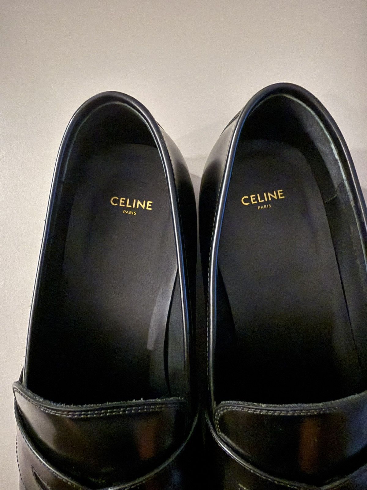 Celine Celine Triomphe Loafers Size US 11 / EU 44 - 4 Thumbnail