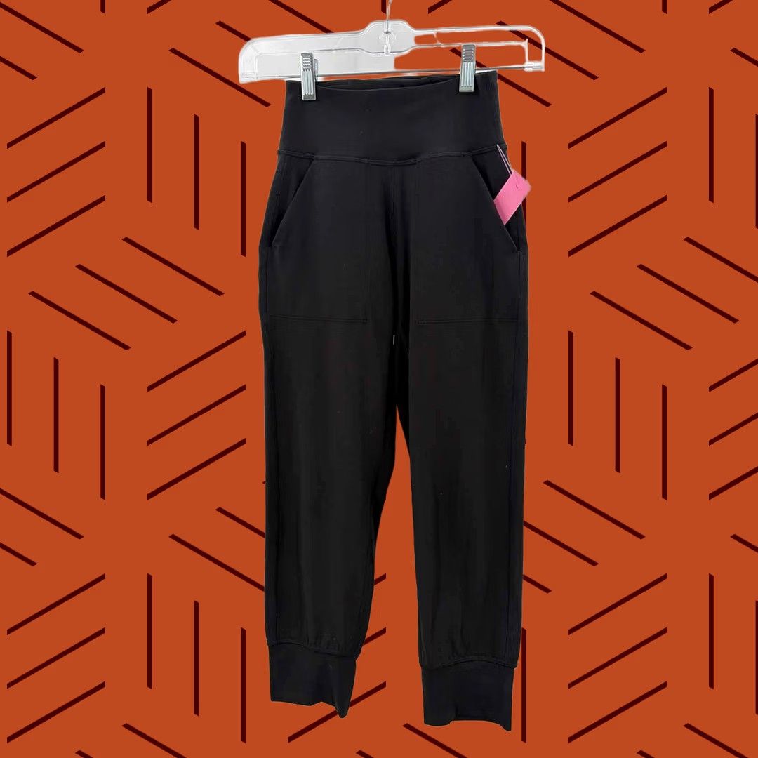 Lululemon Pre-Owned Lululemon Black Size 0 Legging Athletic Pants Size 25" / US 0 / IT 36 - 1 Thumbnail