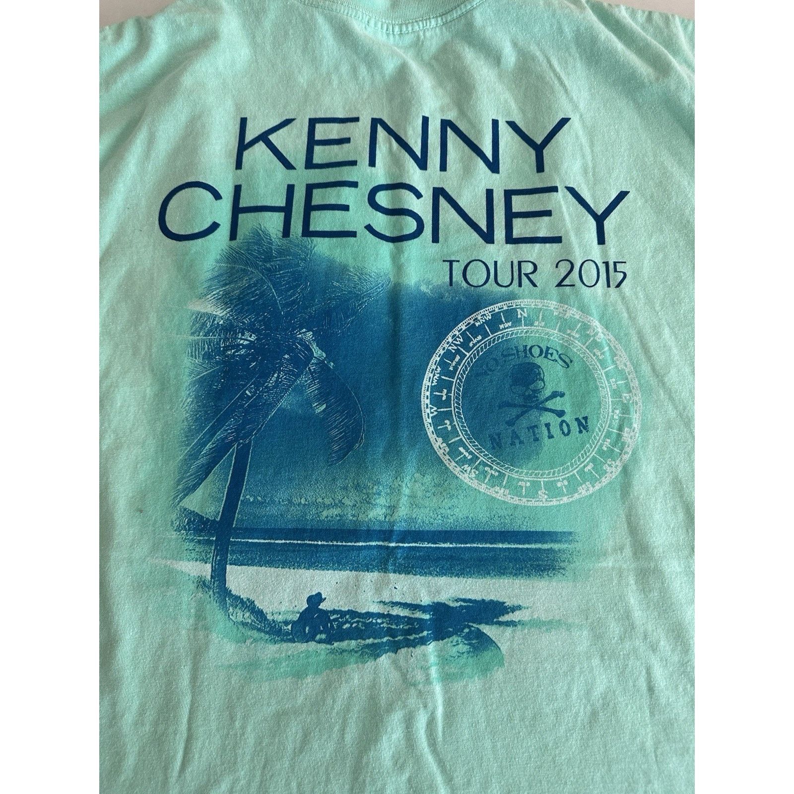 Other Kenny Chesney The Big Revival 2015 Concert T-shirt Green LRG Size US L / EU 52-54 / 3 - 10 Thumbnail