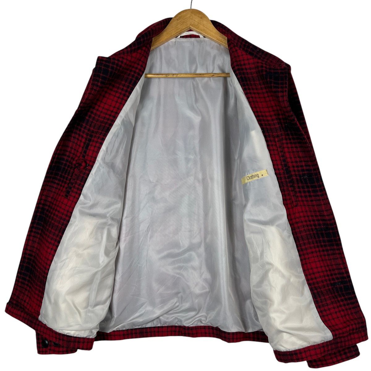 Japanese Brand 🔥 VINTAGE JAPANESE CPO PLAID SHIRT JACKET Size US M / EU 48-50 / 2 - 8 Thumbnail