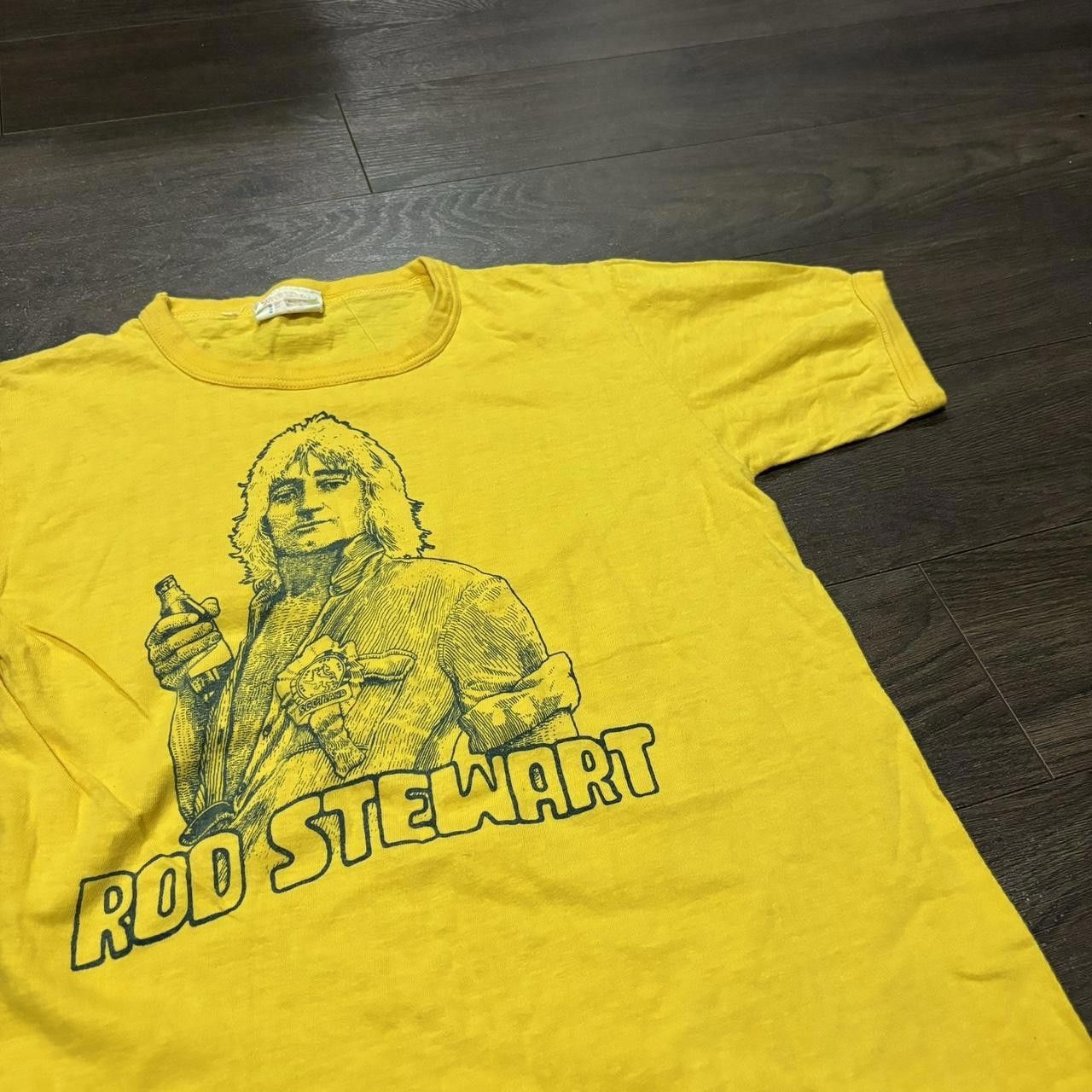 Designer Vintage Rod Stewart T Shirt 70s Small Size US S / EU 44-46 / 1 - 1 Thumbnail