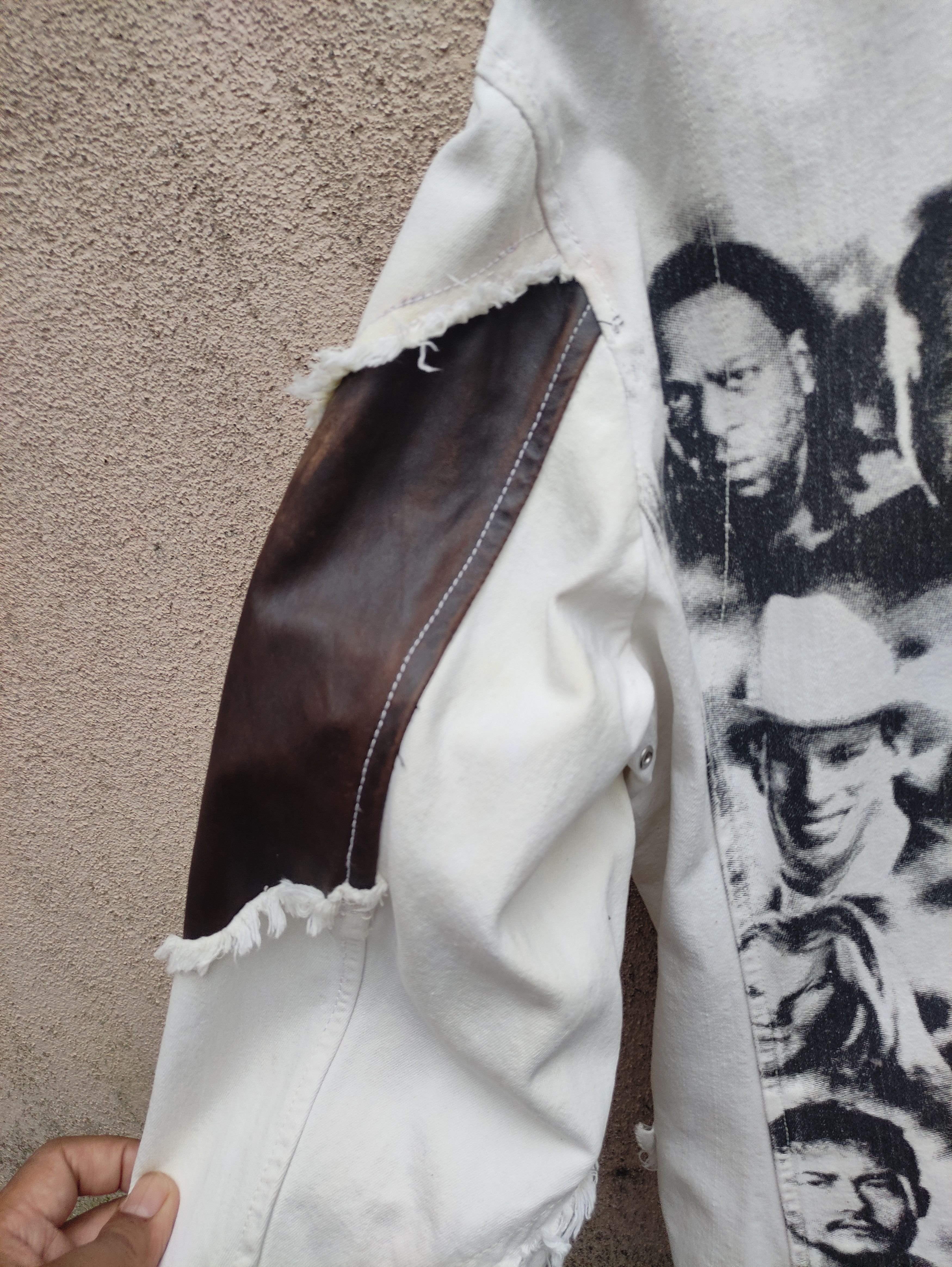 PPFM PPFM X WWE DENIM JACKET DESIGN DISTRESSED Size US M / EU 48-50 / 2 - 7 Thumbnail